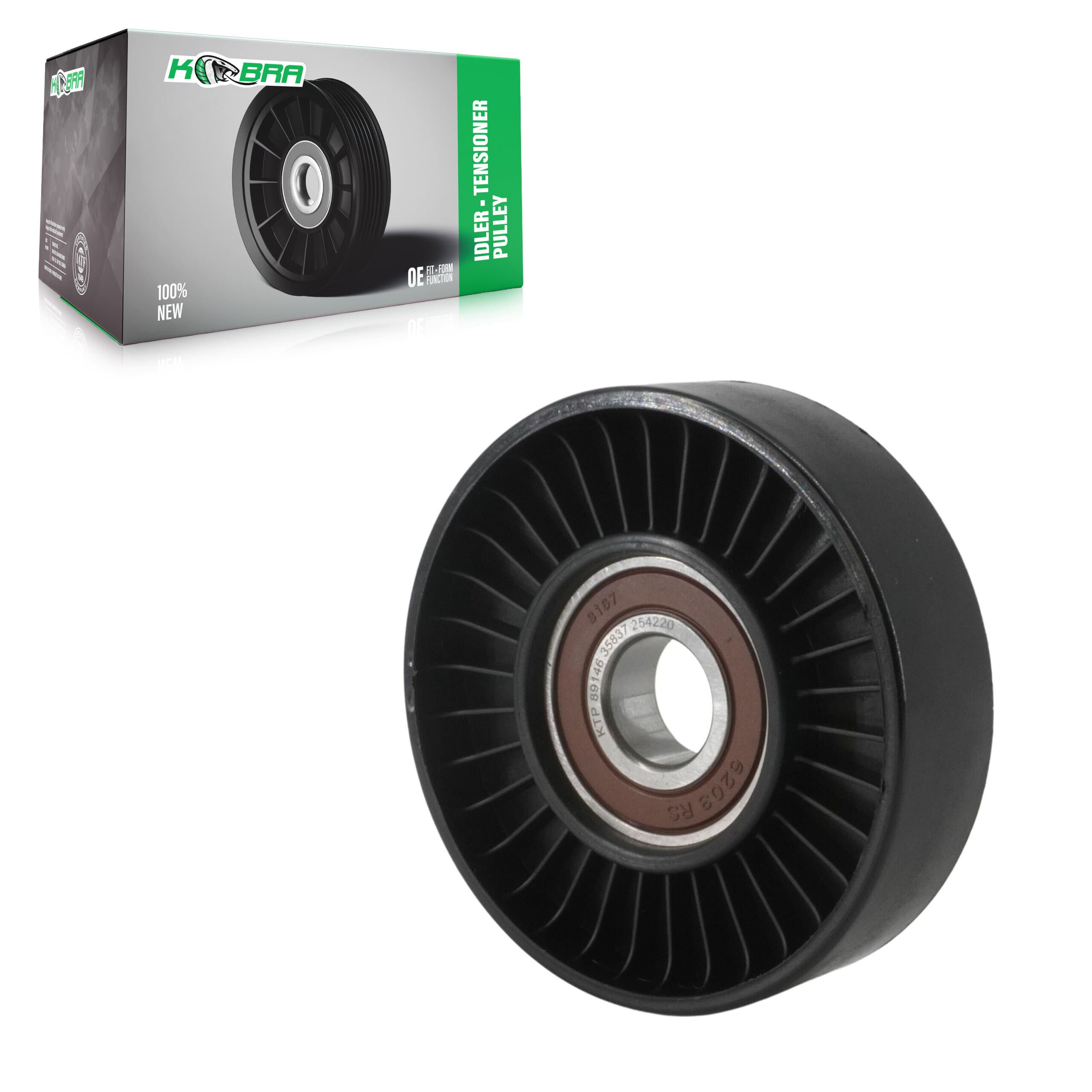 Kobra - KTP-89146 - Accessory Drive Belt Tensioner Pulley image 1