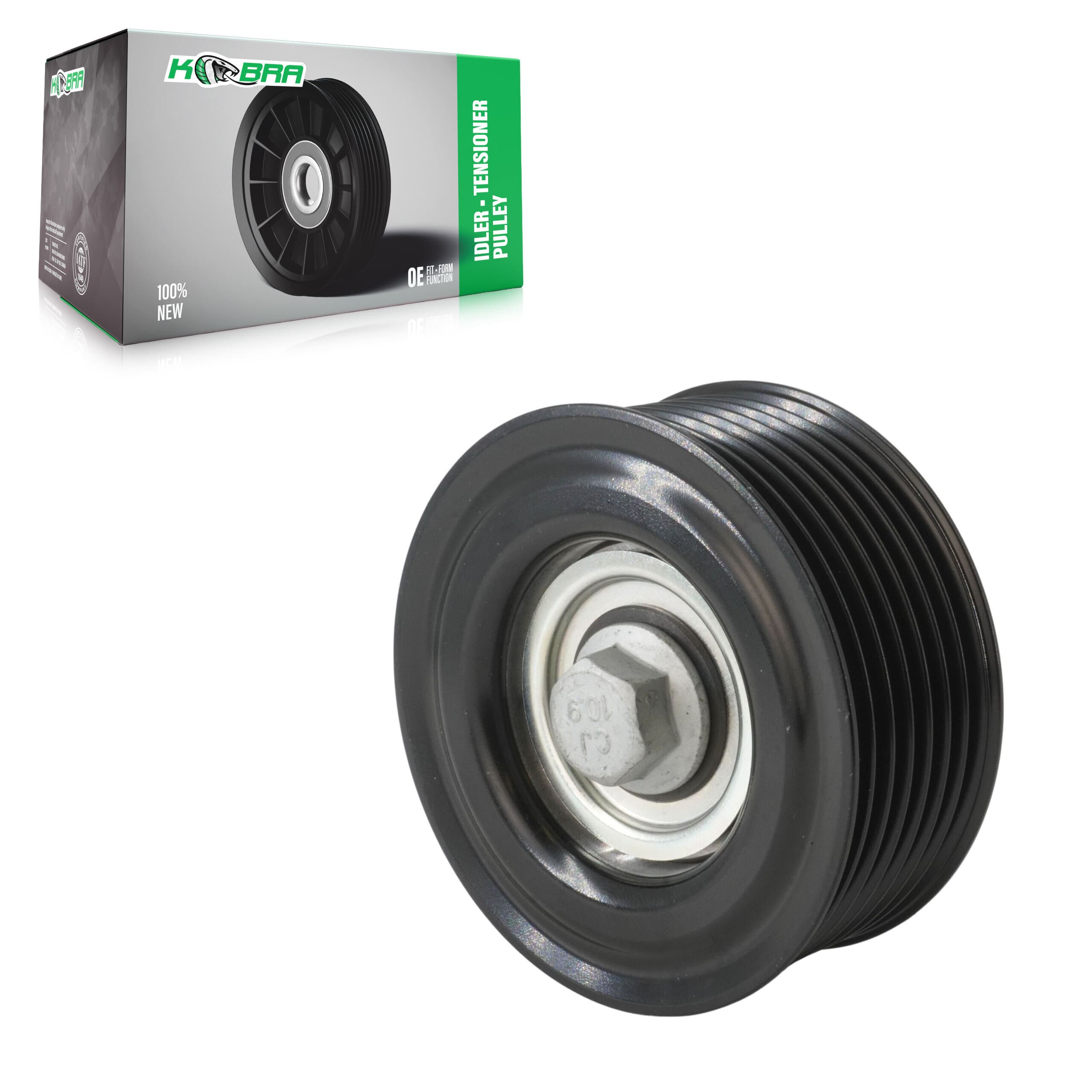 Kobra - KTP-89151 - Grooved Pulley Accessory Drive Belt Idler Pulley image 1
