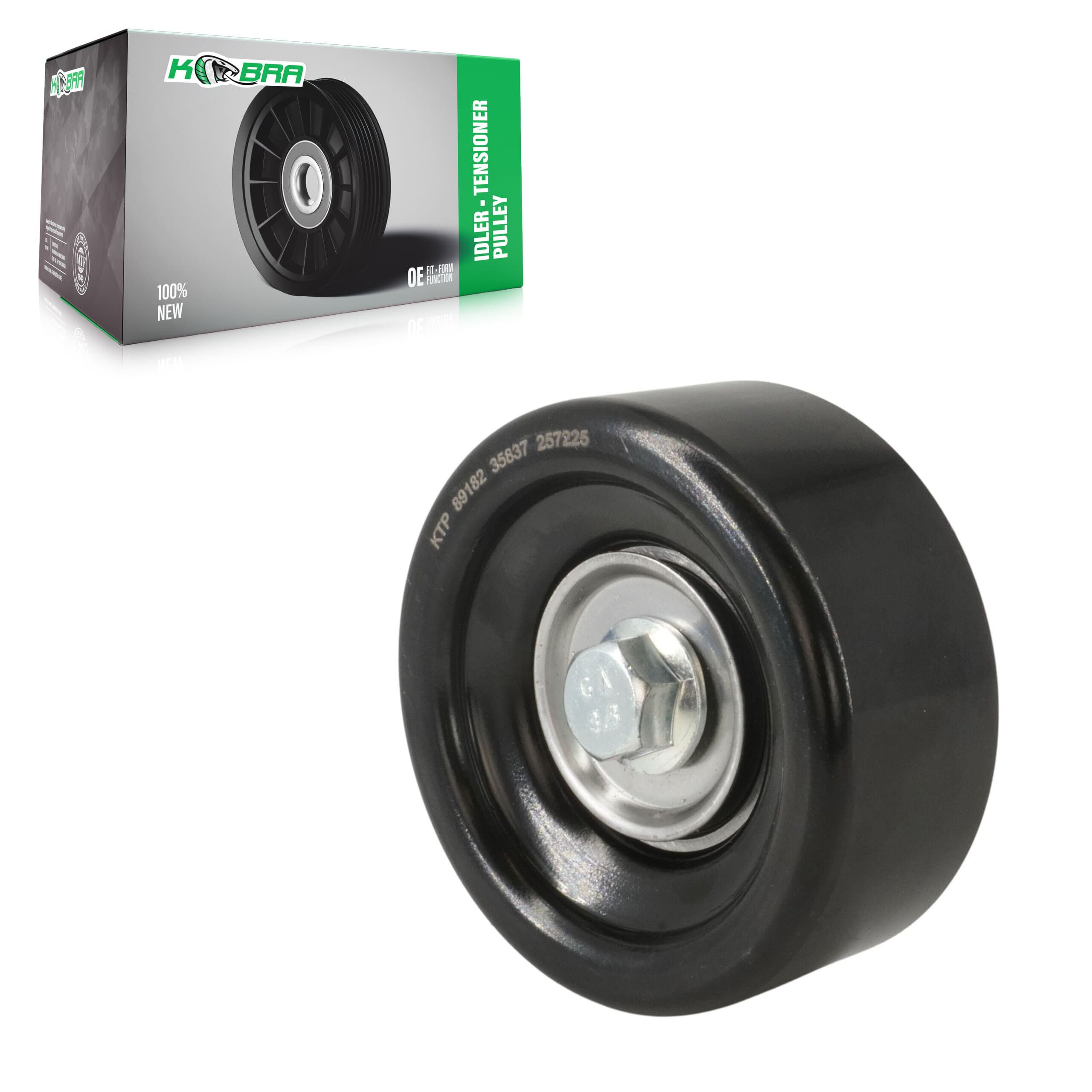 Kobra - KTP-89182 - Smooth Pulley Accessory Drive Belt Idler Pulley image 1
