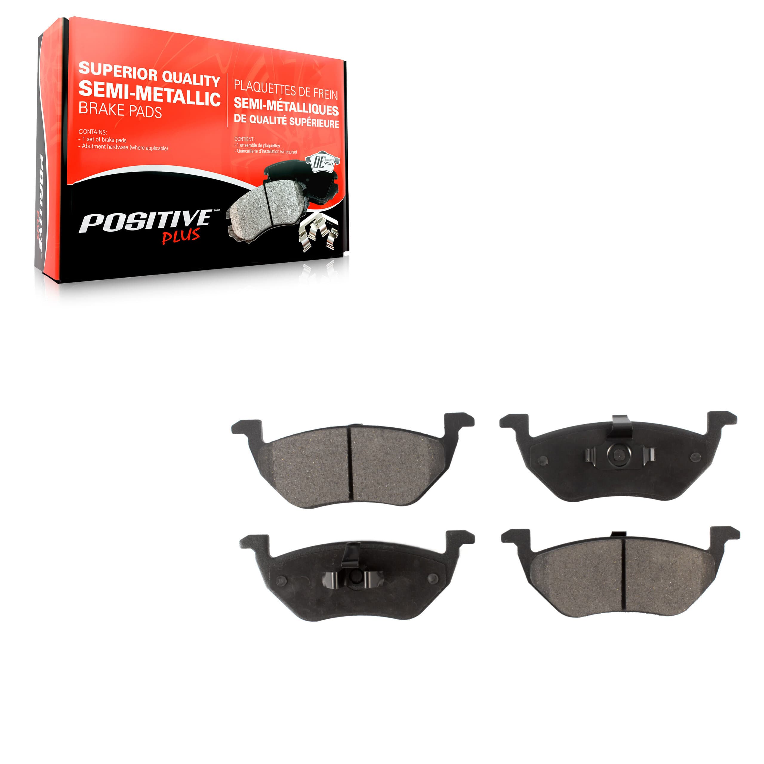 Positive Plus - PPF-D1055 - Rear Disc Brake Pad image 1