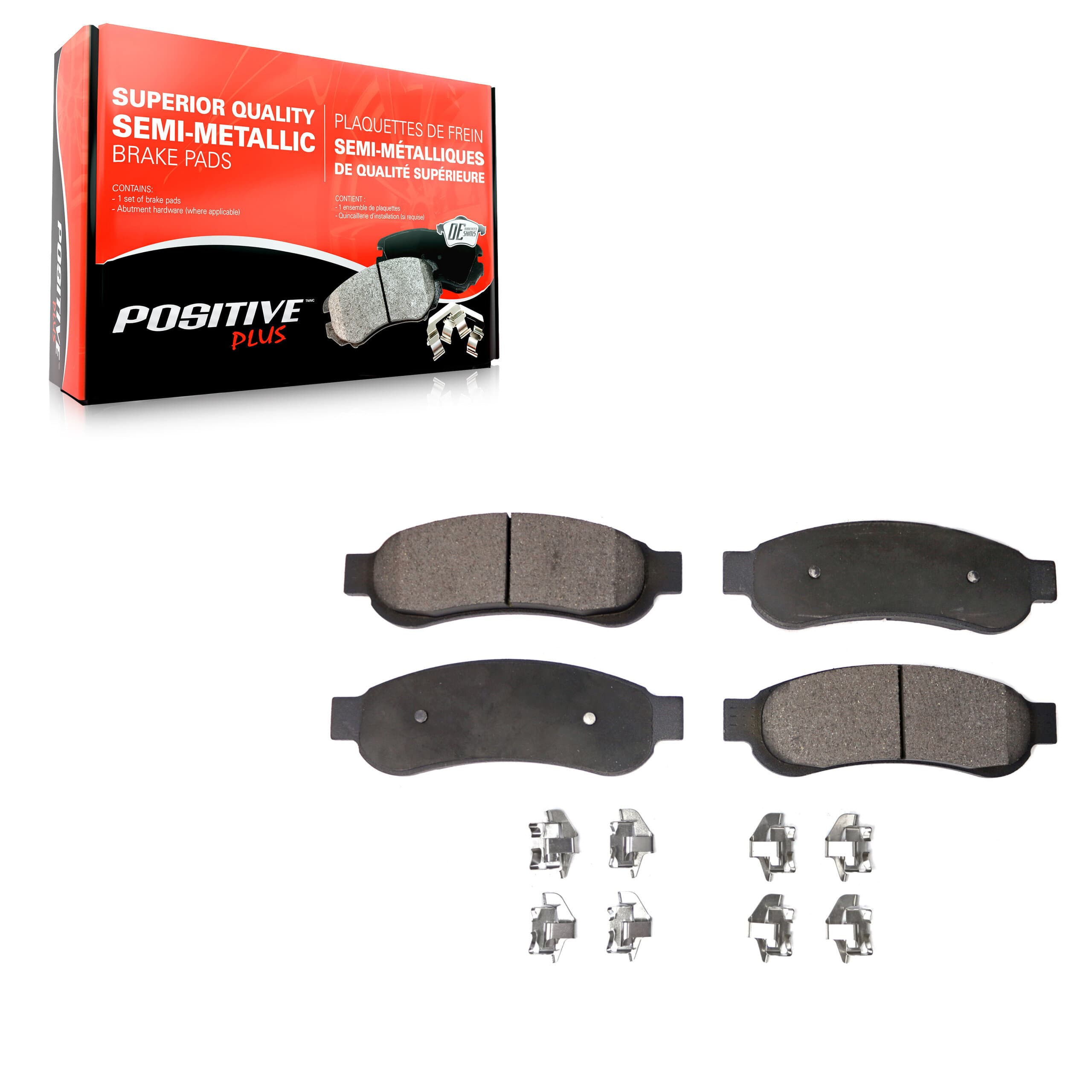 Positive Plus - PPF-D1067 - Rear Disc Brake Pad image 1