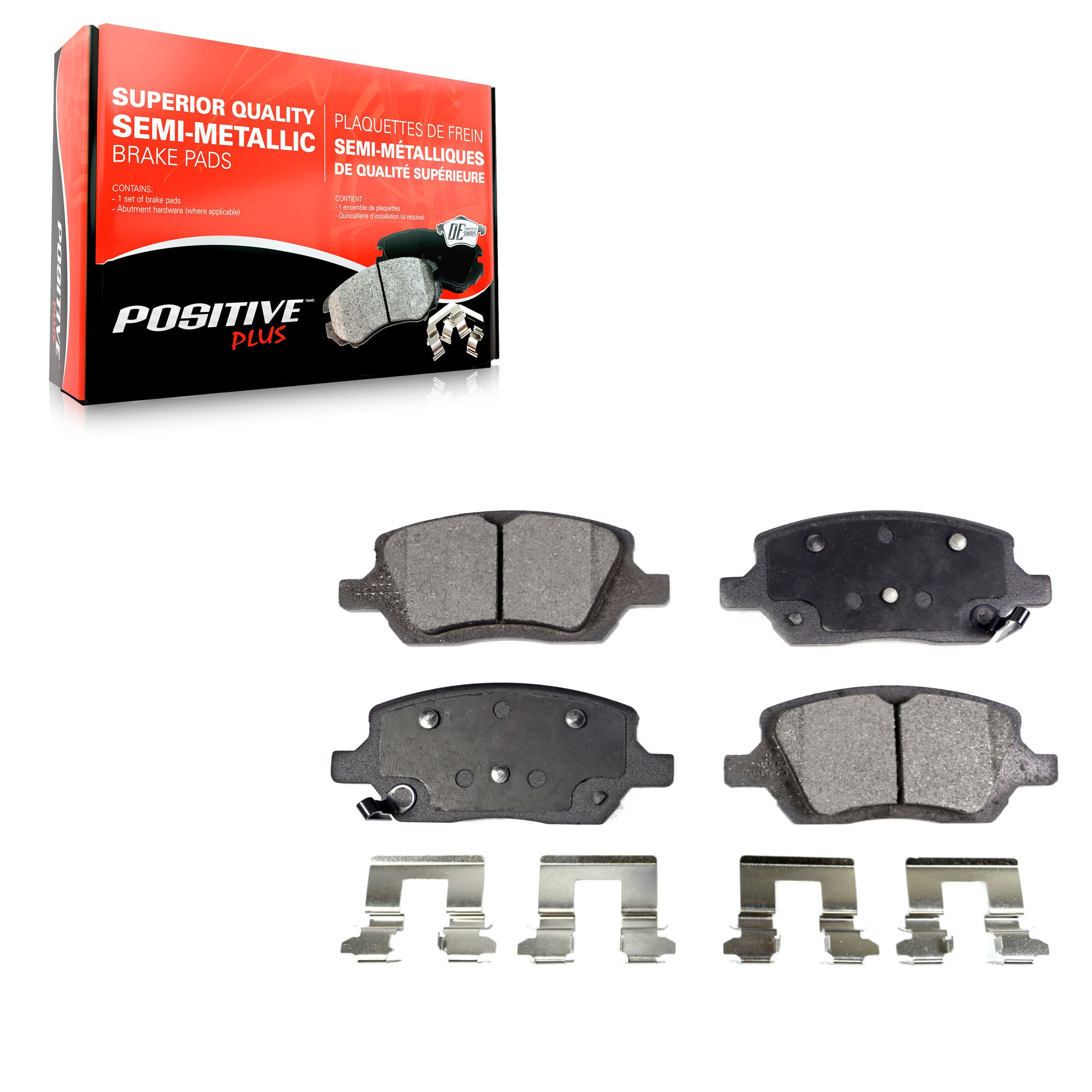 Positive Plus - PPF-D1093 - Rear Disc Brake Pad image 1