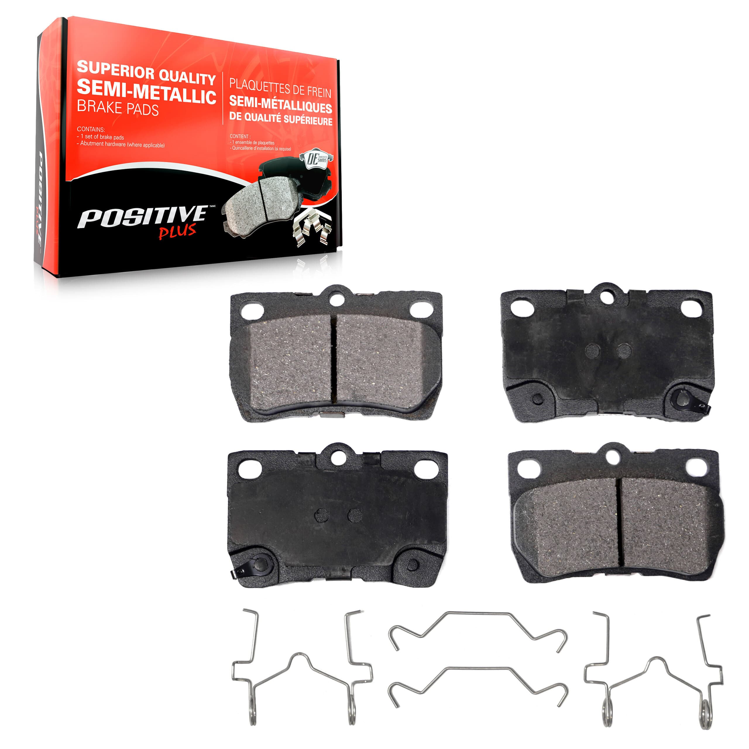 Positive Plus - PPF-D1113 - Rear Disc Brake Pad image 1