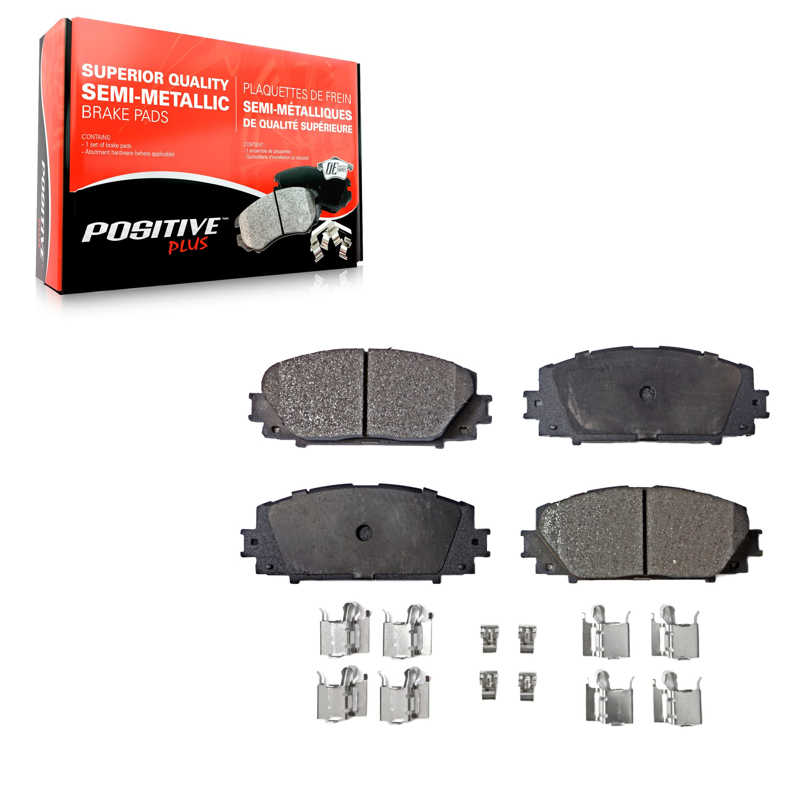 Positive Plus - PPF-D1184 - Front Disc Brake Pad image 1