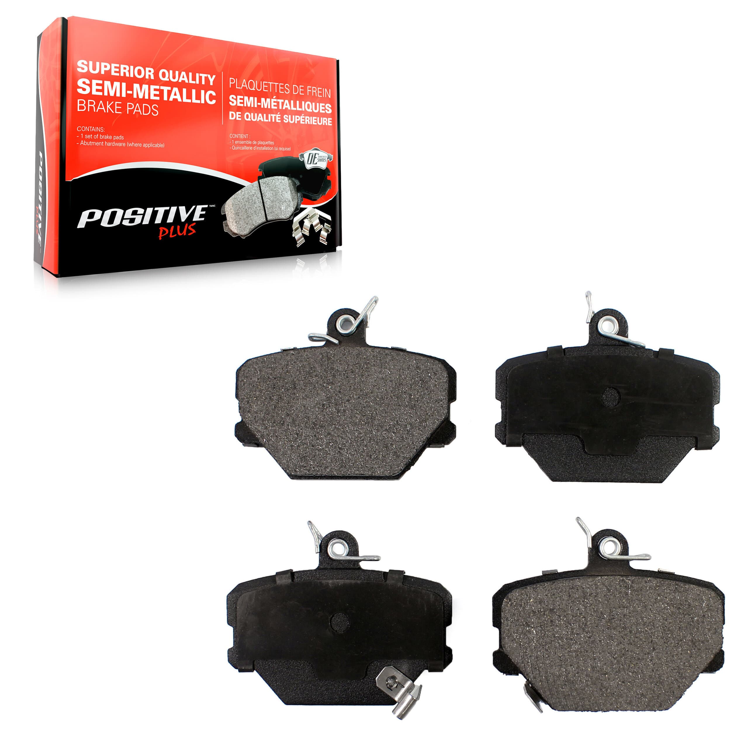 Positive Plus - PPF-D1252 - Front Disc Brake Pad image 1