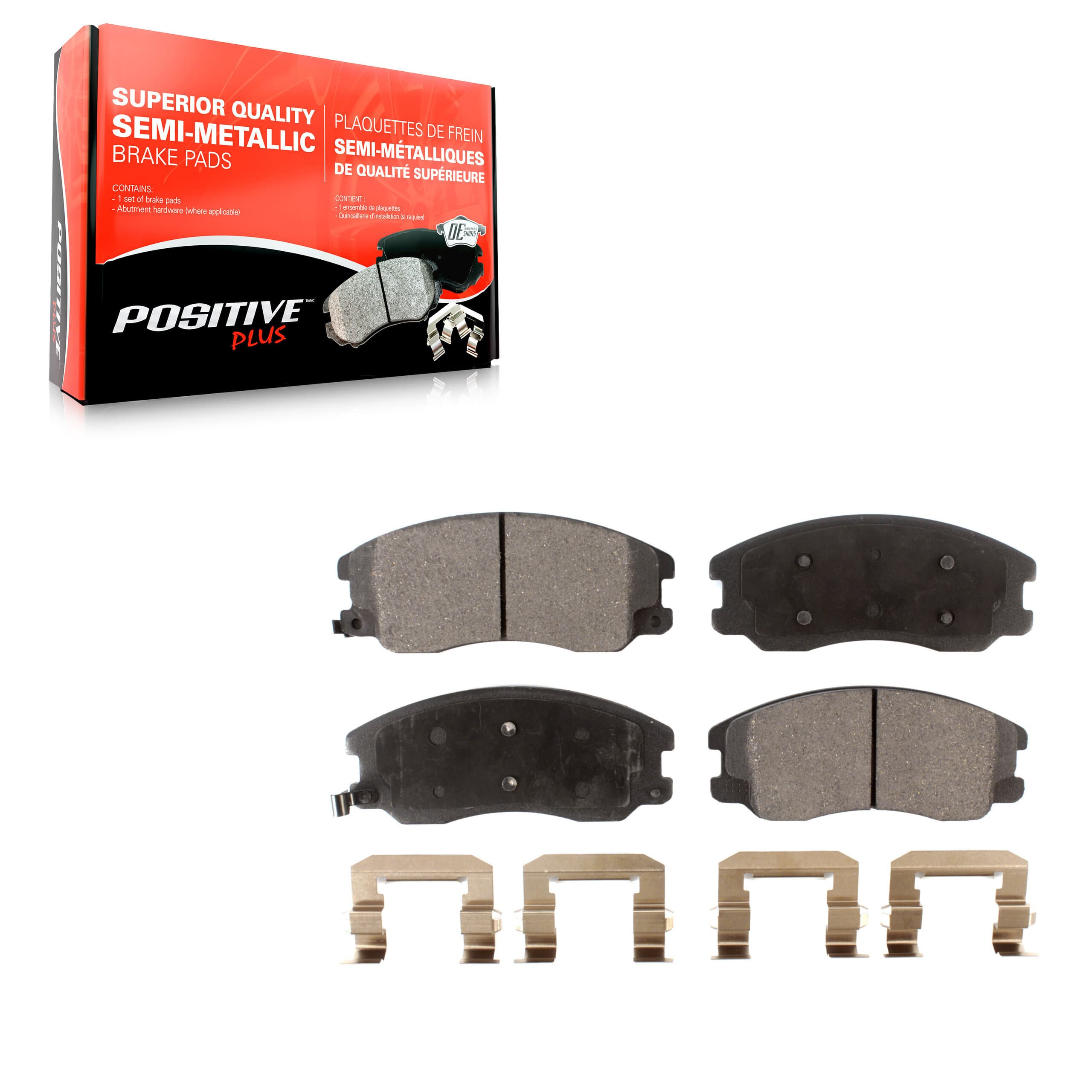 Positive Plus - PPF-D1264 - Front Disc Brake Pad image 1