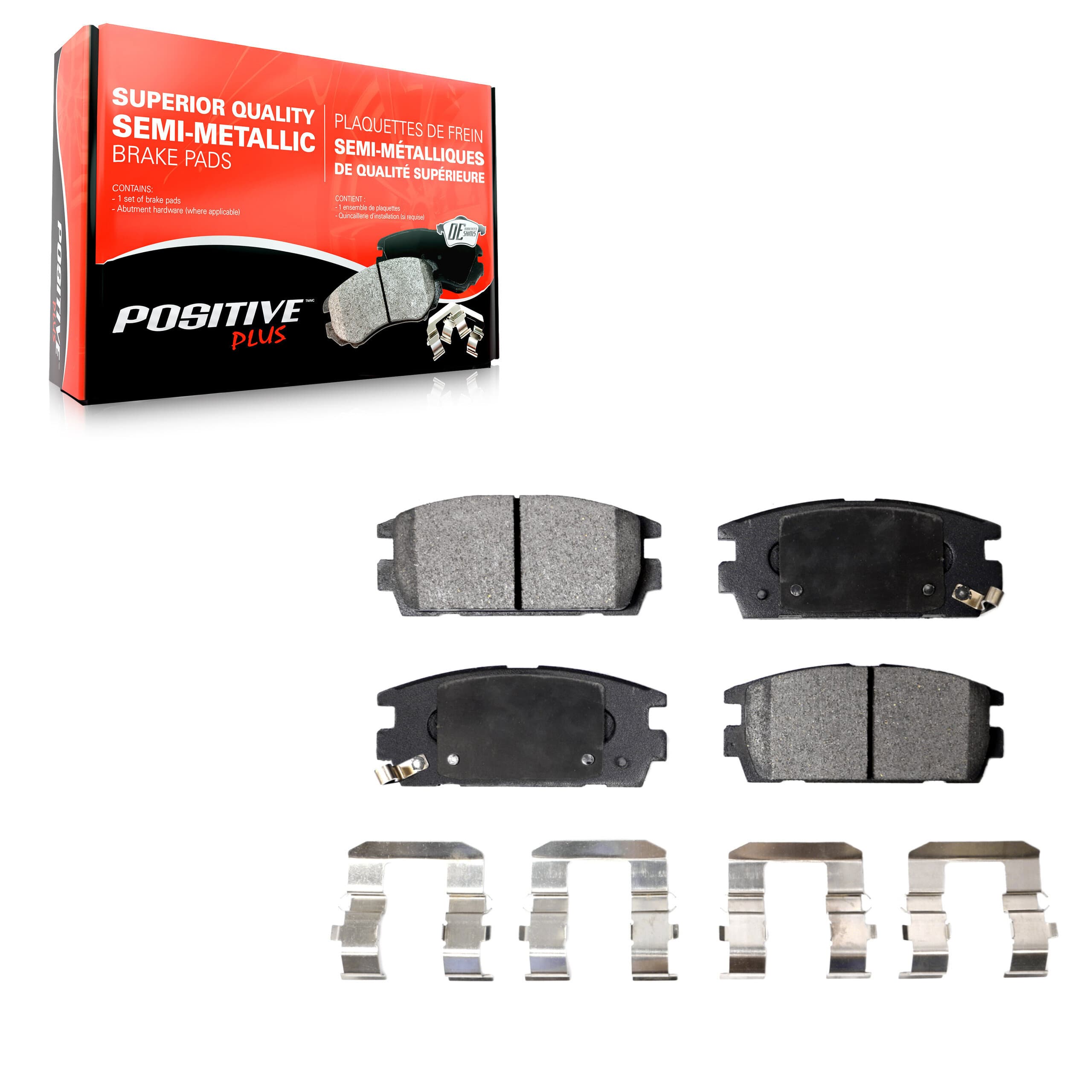 Positive Plus - PPF-D1275 - Rear Disc Brake Pad image 1