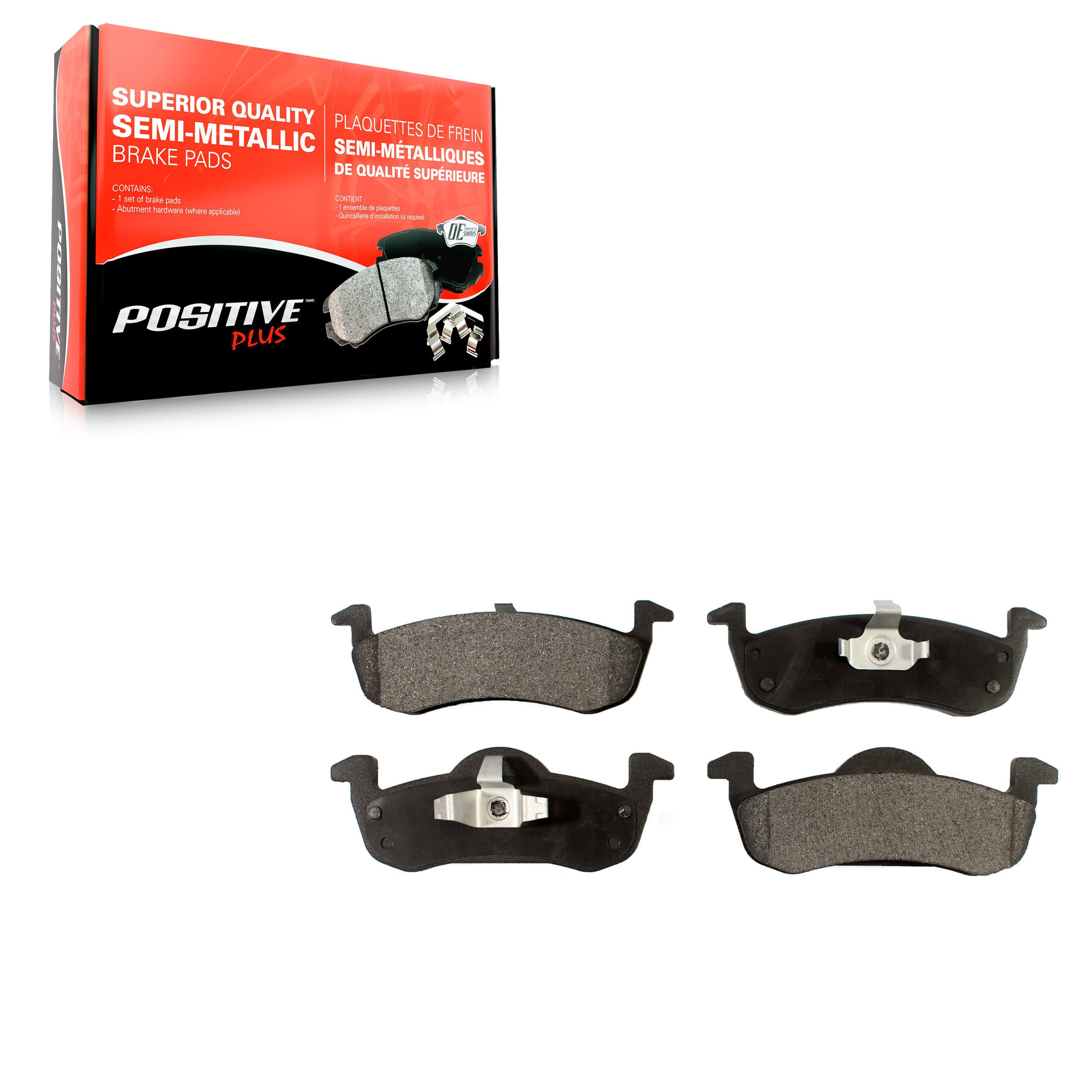 Positive Plus - PPF-D1279 - Rear Disc Brake Pad image 1