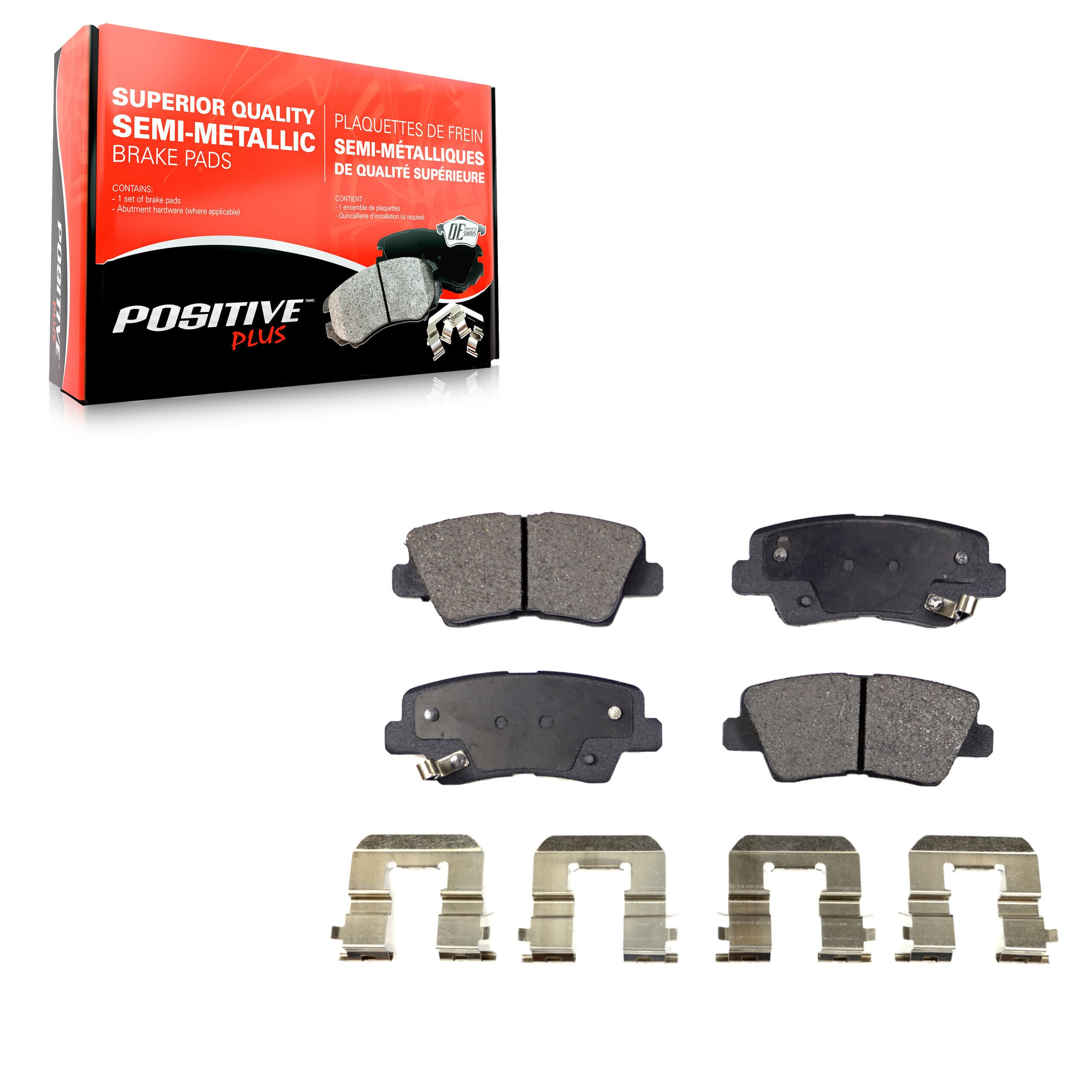 Positive Plus - PPF-D1313 - Rear Disc Brake Pad image 1
