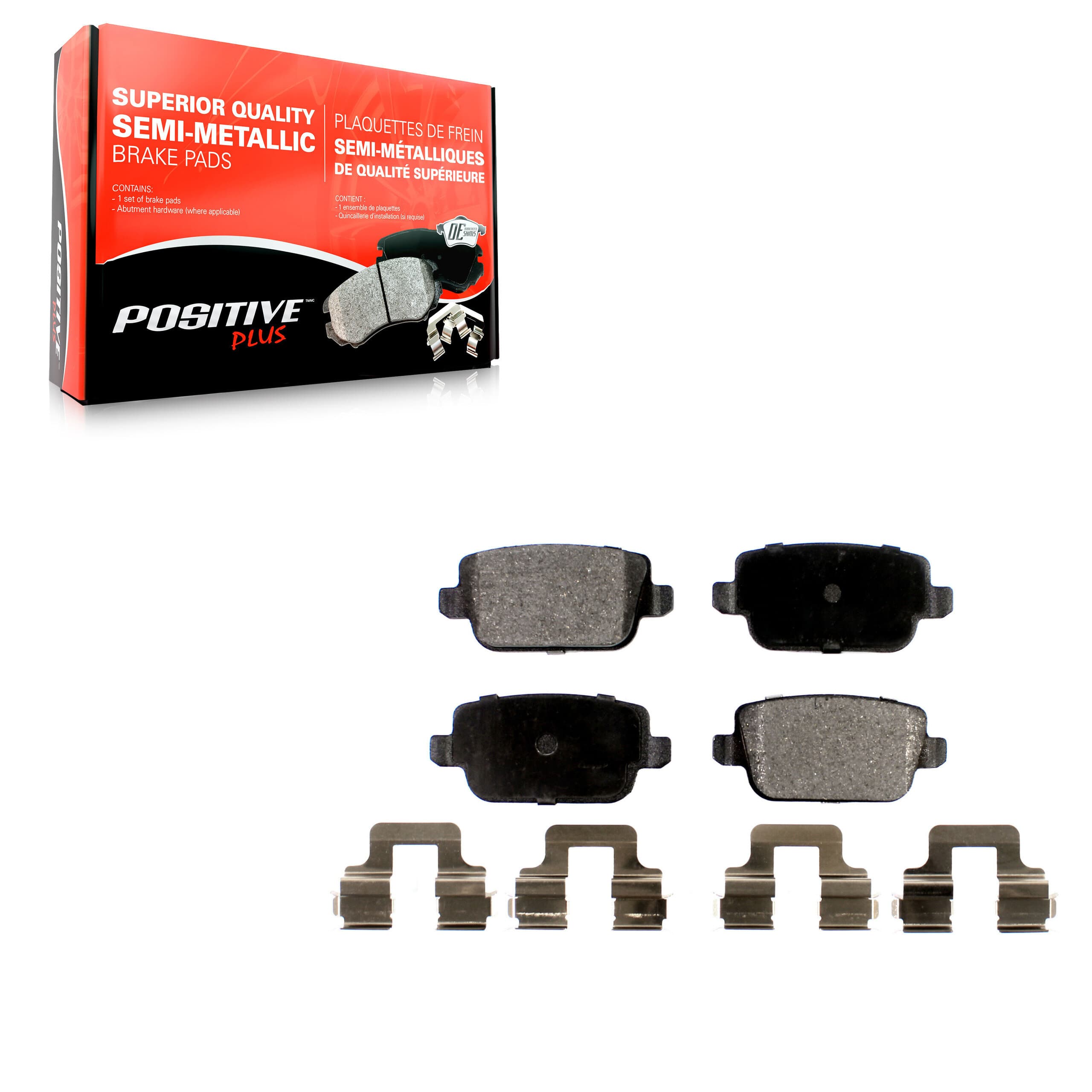 Positive Plus - PPF-D1314 - Rear Disc Brake Pad image 1