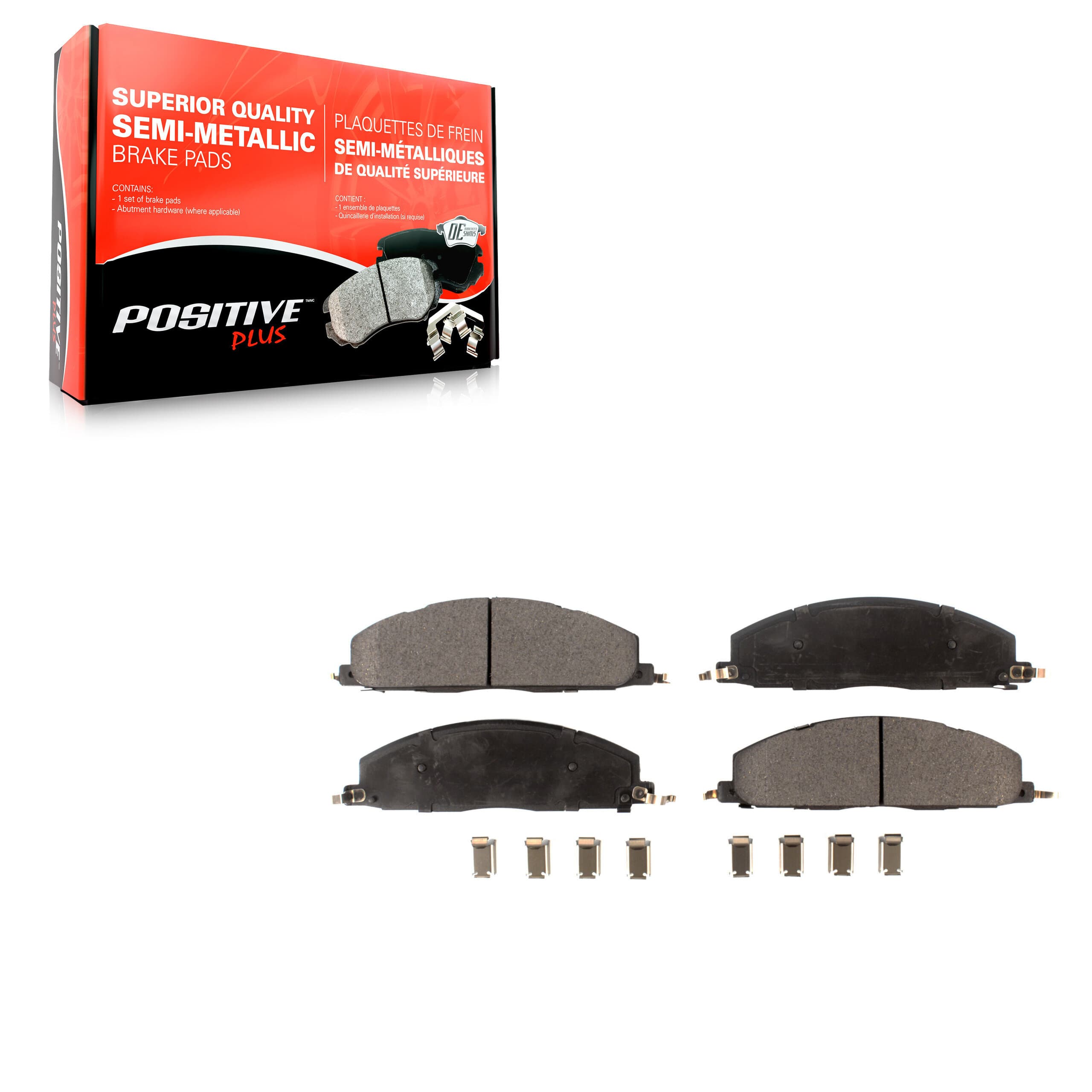 Positive Plus - PPF-D1400 - Rear Disc Brake Pad image 1