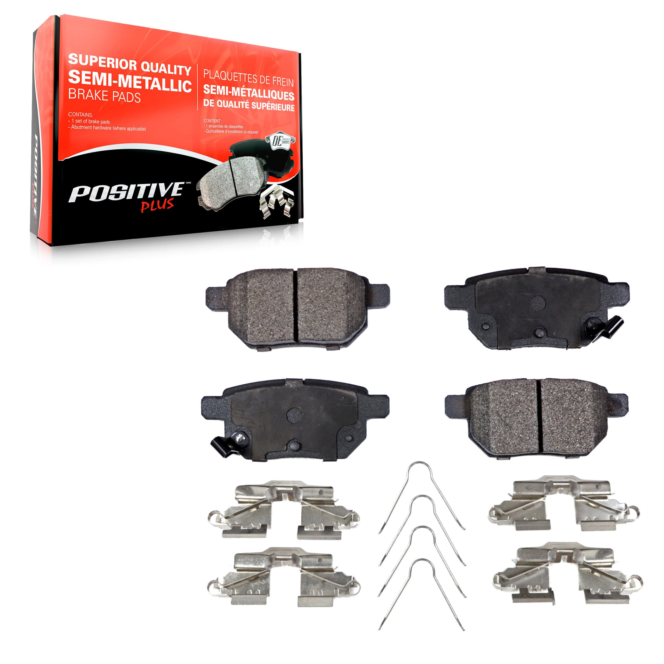 Positive Plus - PPF-D1423 - Rear Disc Brake Pad image 1