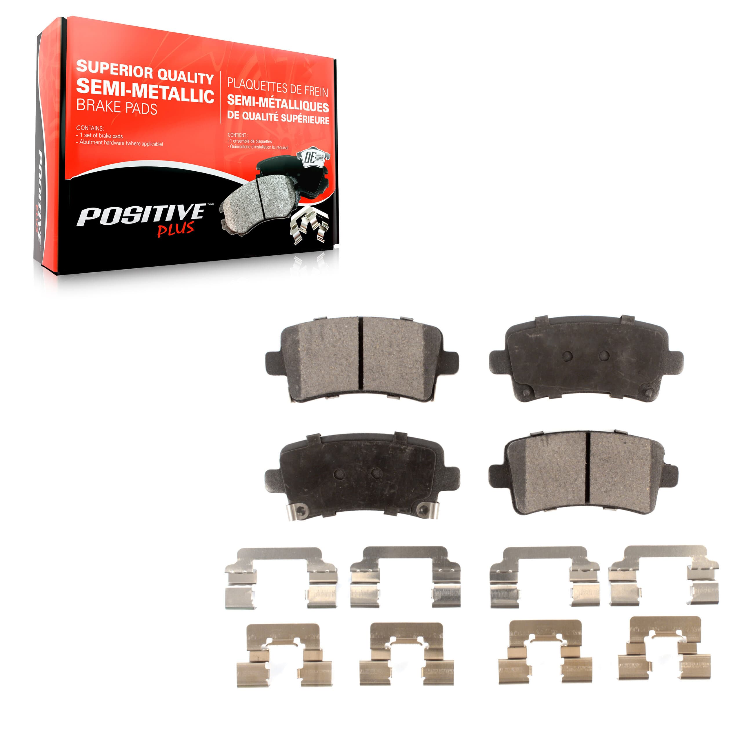 Positive Plus - PPF-D1430 - Rear Disc Brake Pad image 1