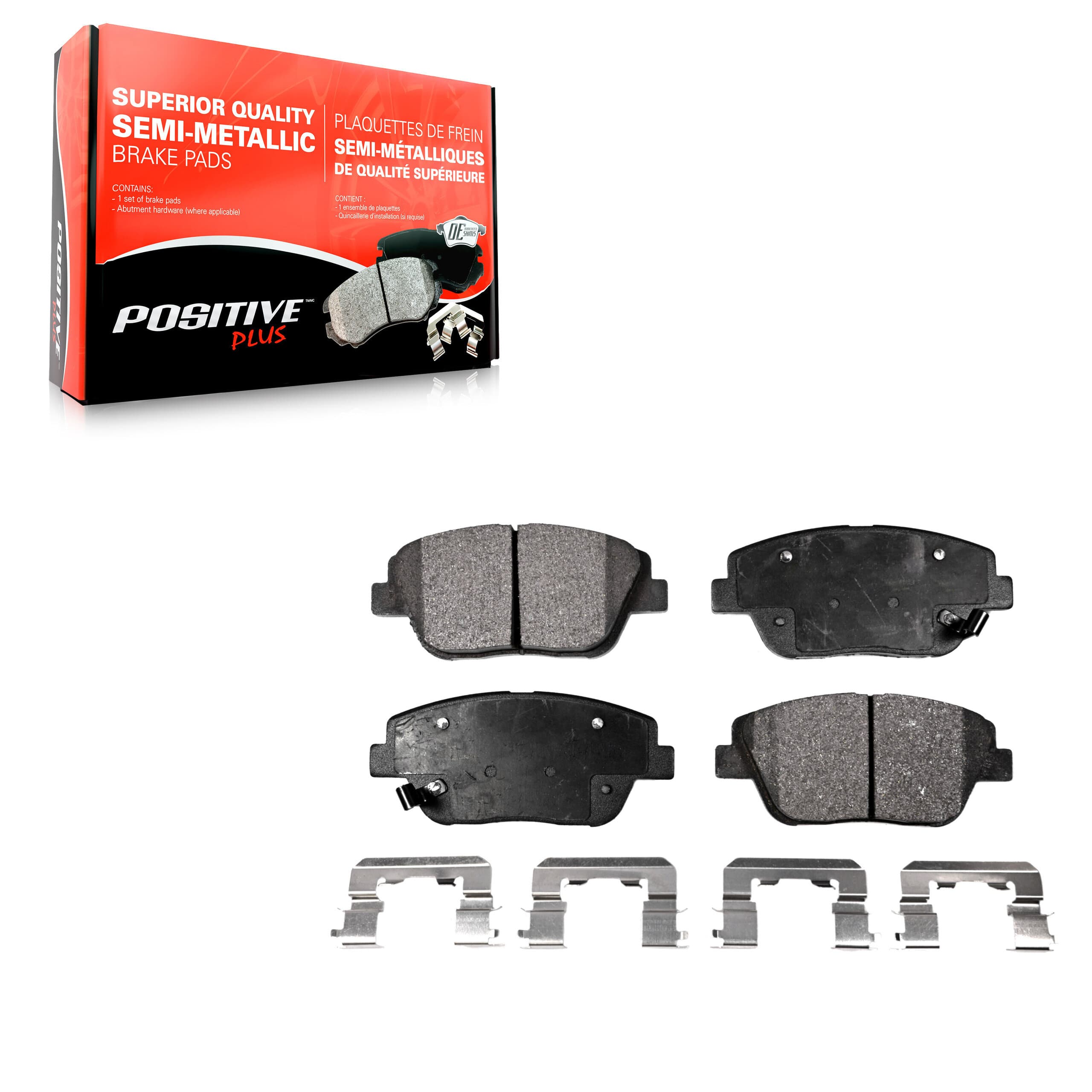 Positive Plus - PPF-D1444 - Front Disc Brake Pad image 1