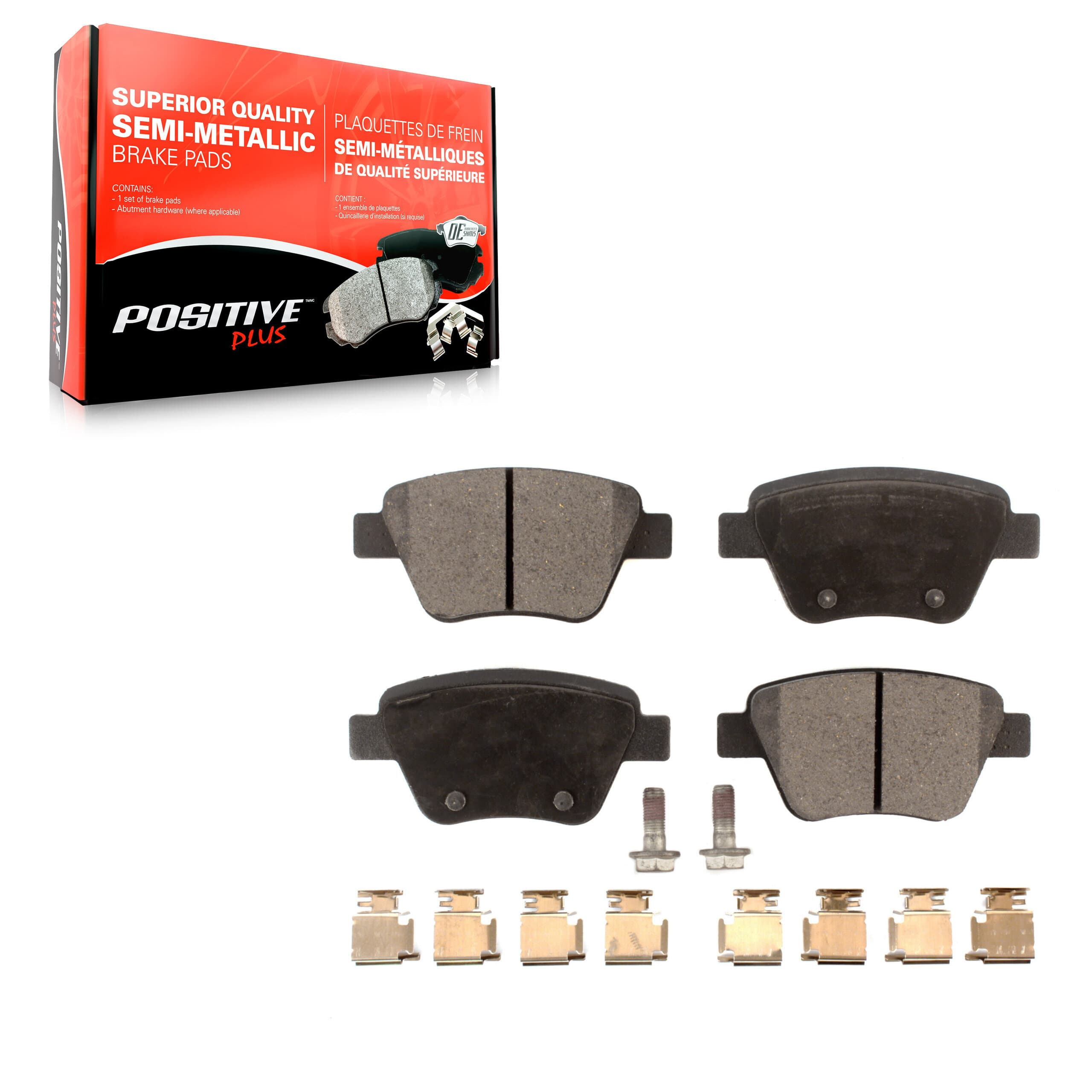Positive Plus - PPF-D1456 - Rear Disc Brake Pad image 1