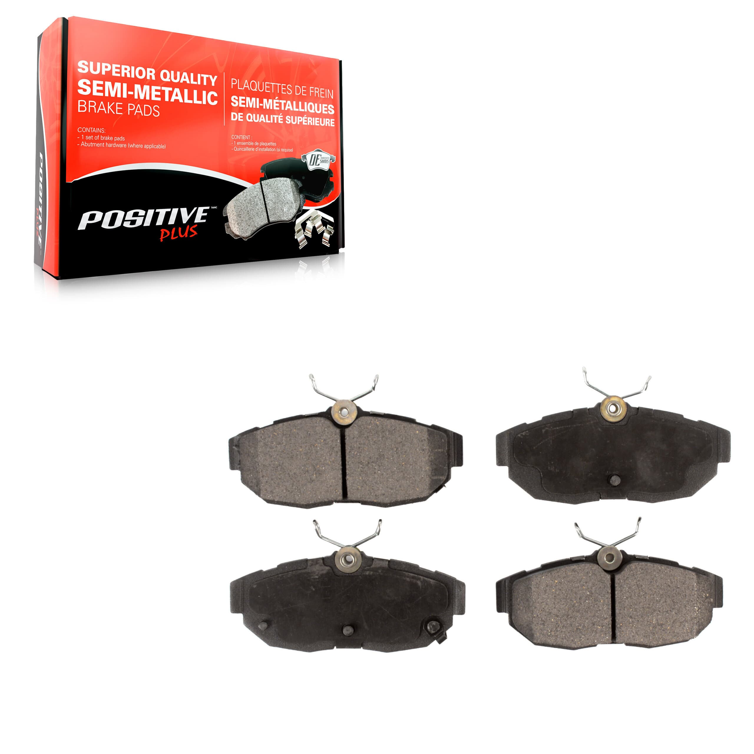 Positive Plus - PPF-D1465 - Rear Disc Brake Pad image 1