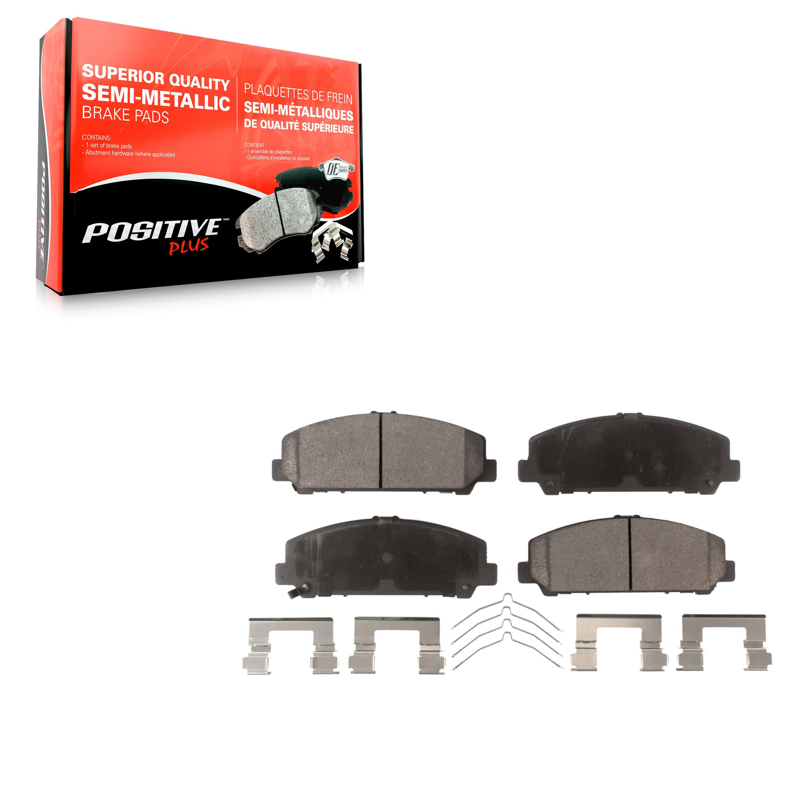 Positive Plus - PPF-D1509 - Front Disc Brake Pad image 1