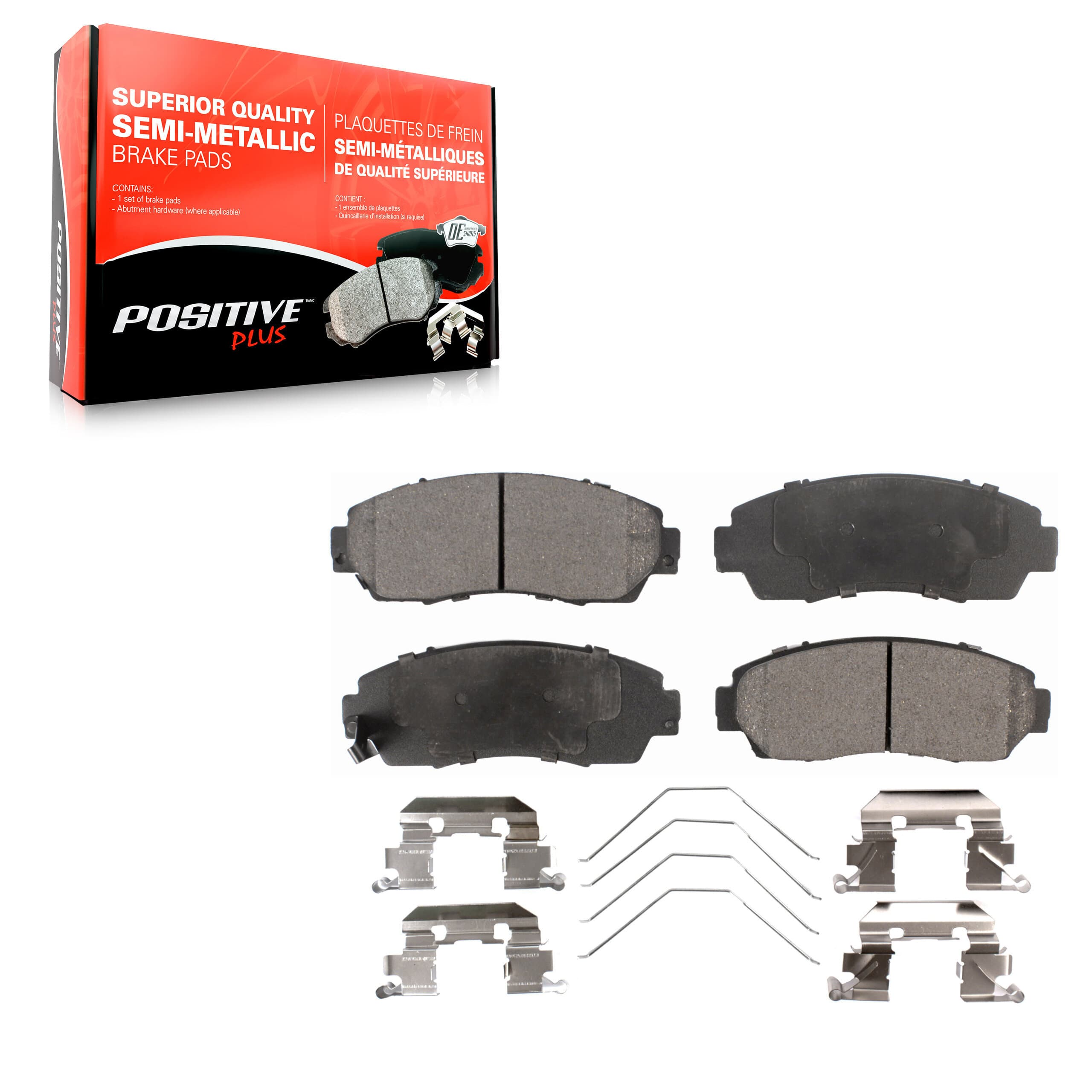 Positive Plus - PPF-D1521 - Front Disc Brake Pad image 1