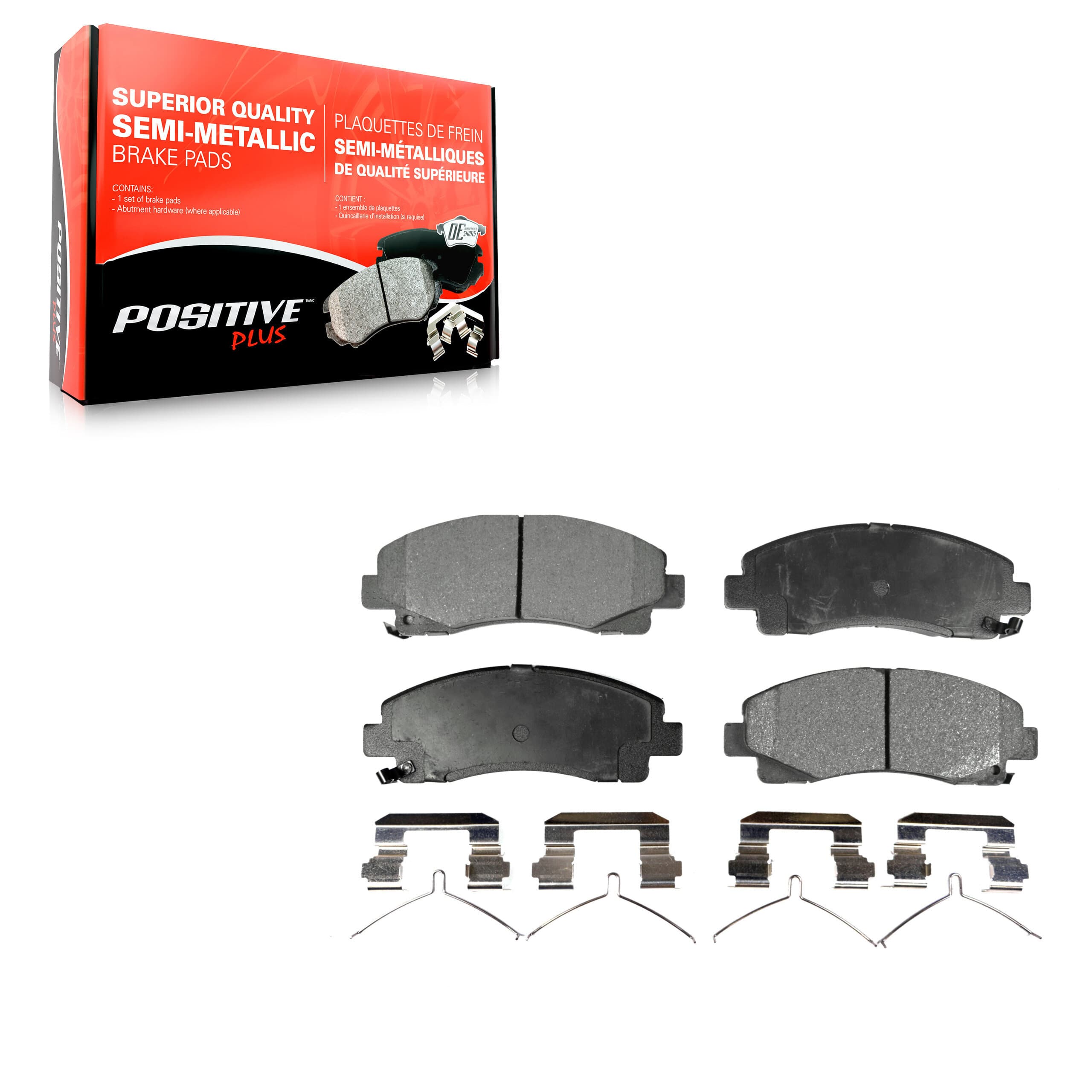 Positive Plus - PPF-D1584 - Front Disc Brake Pad image 1