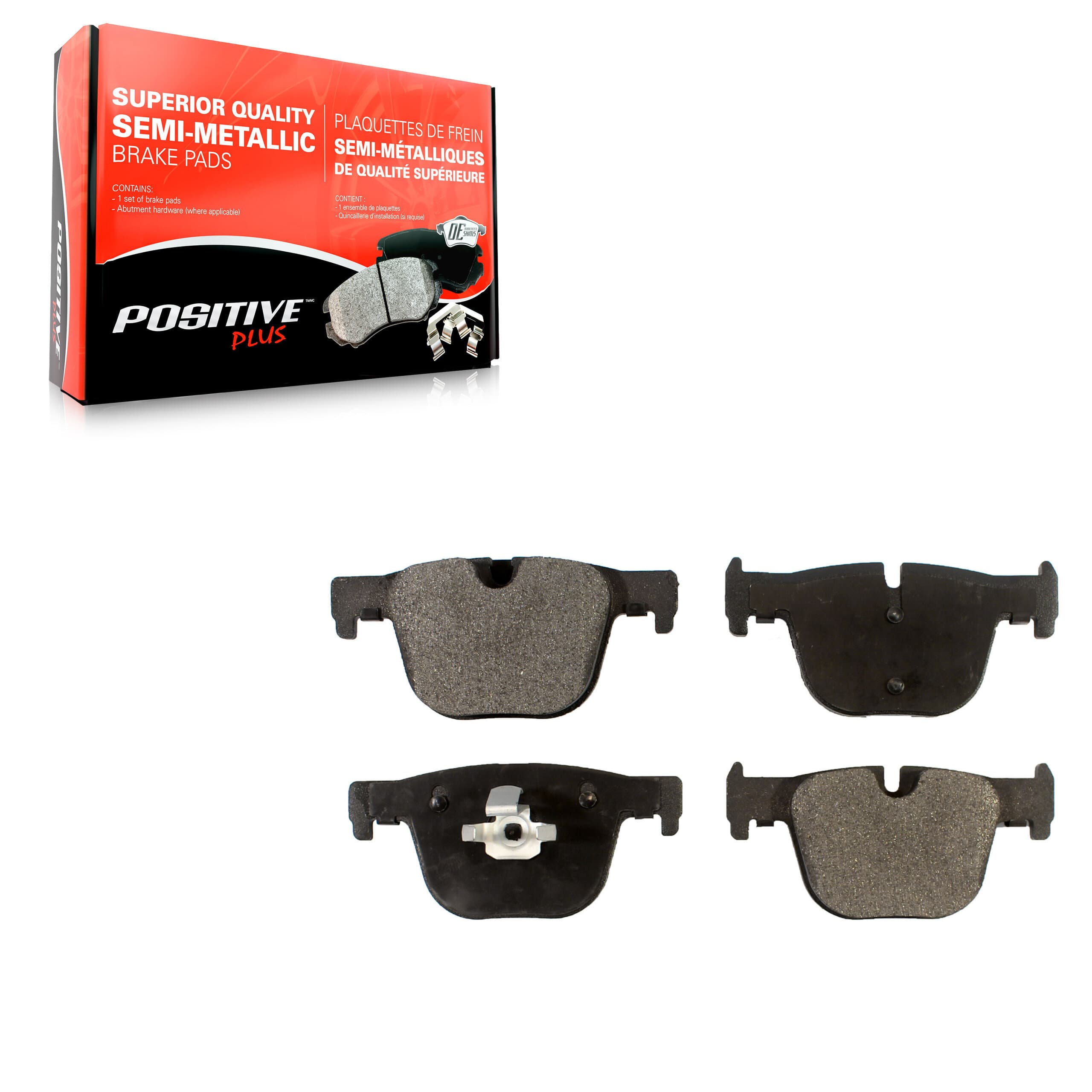 Positive Plus - PPF-D1610 - Rear Disc Brake Pad image 1