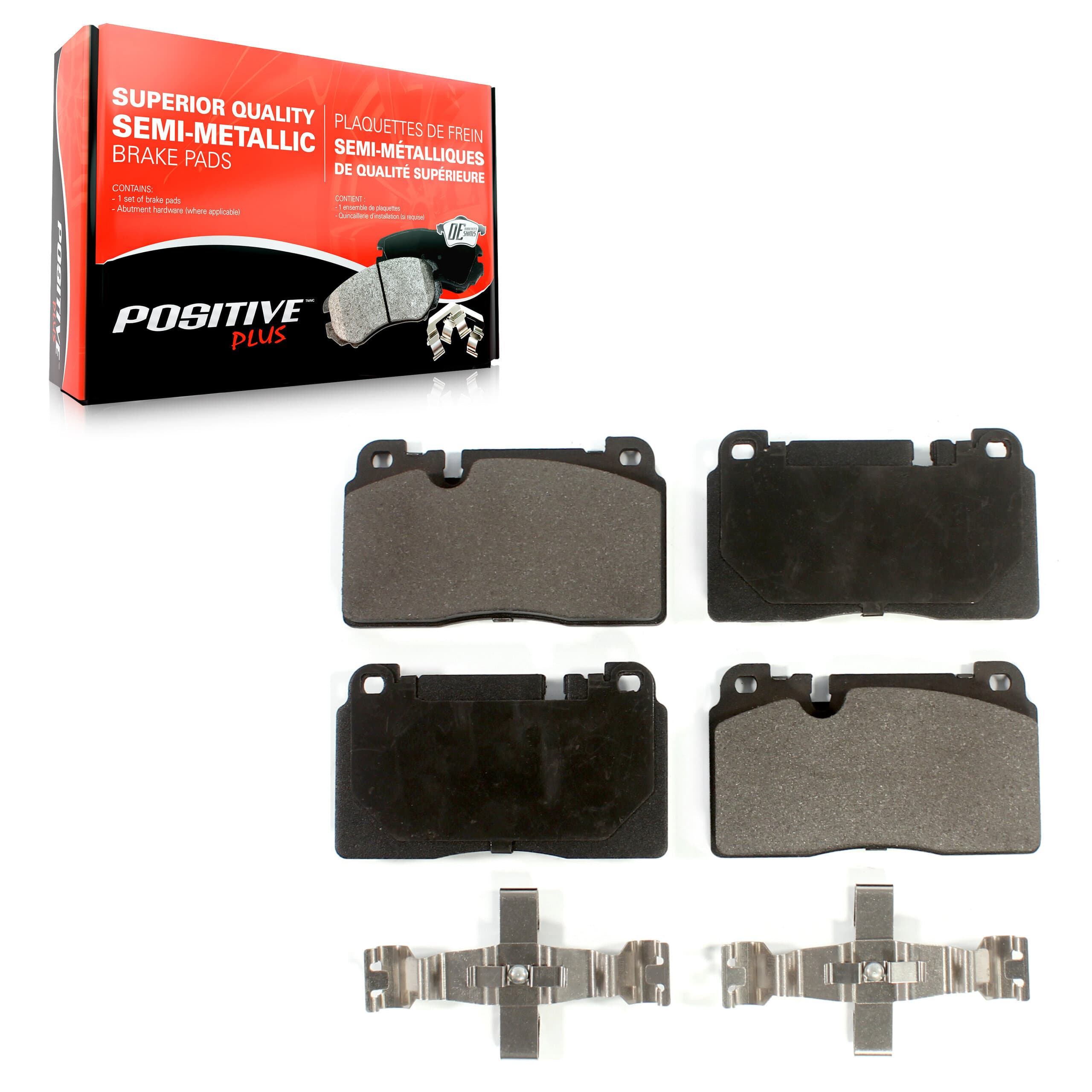 Positive Plus - PPF-D1663 - Front Disc Brake Pad image 1