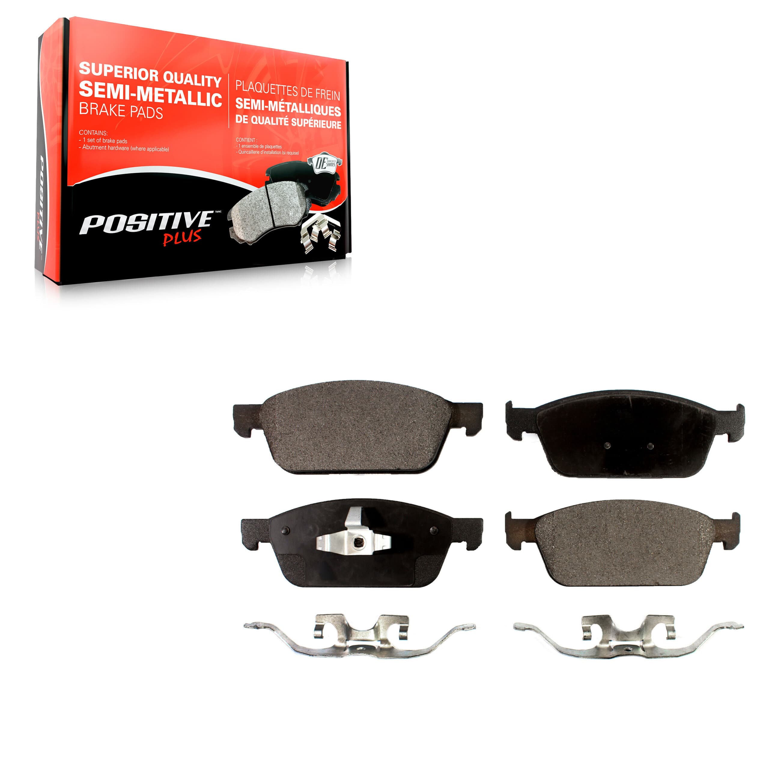 Positive Plus - PPF-D1668 - Front Disc Brake Pad image 1