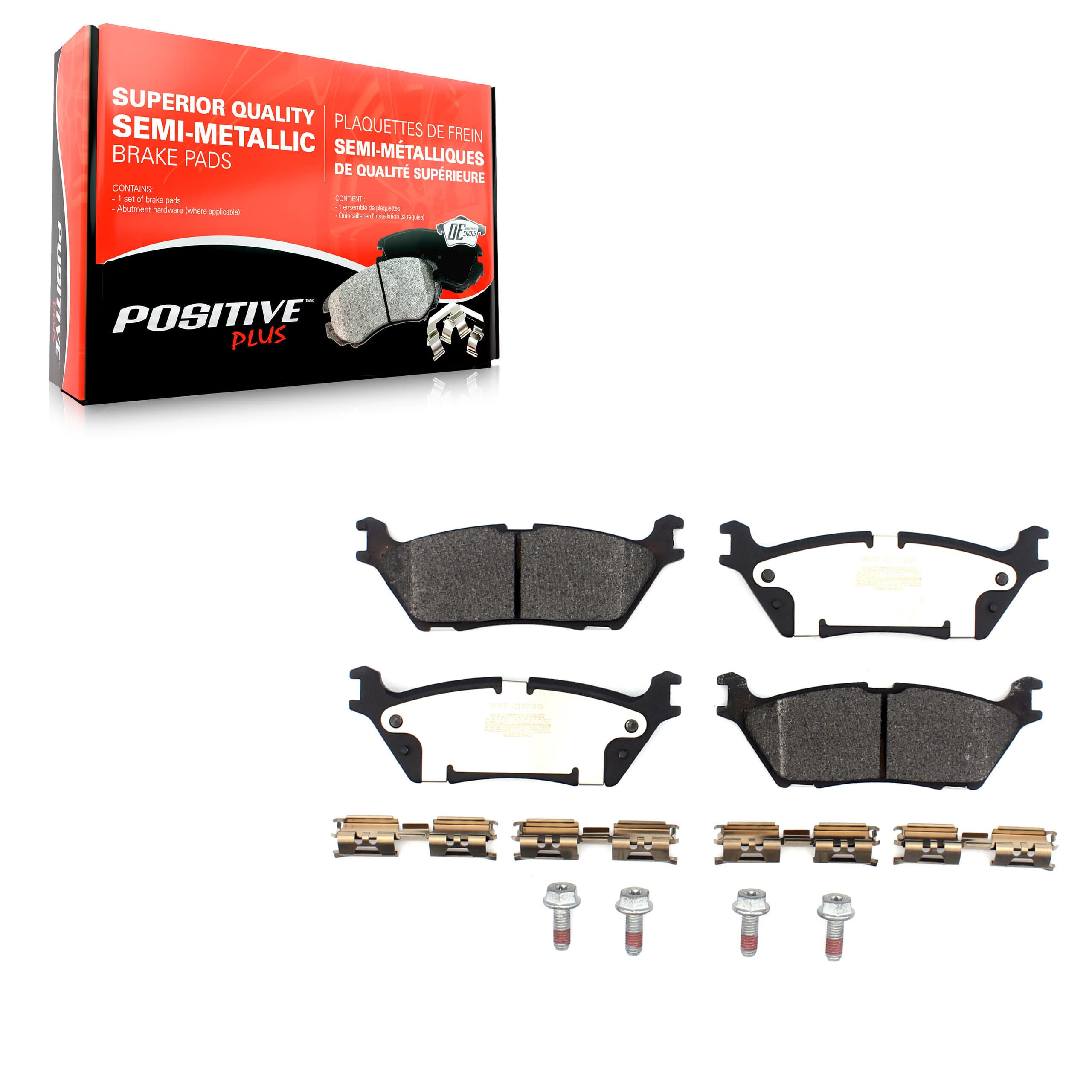 Positive Plus - PPF-D1790 - Rear Disc Brake Pad image 1