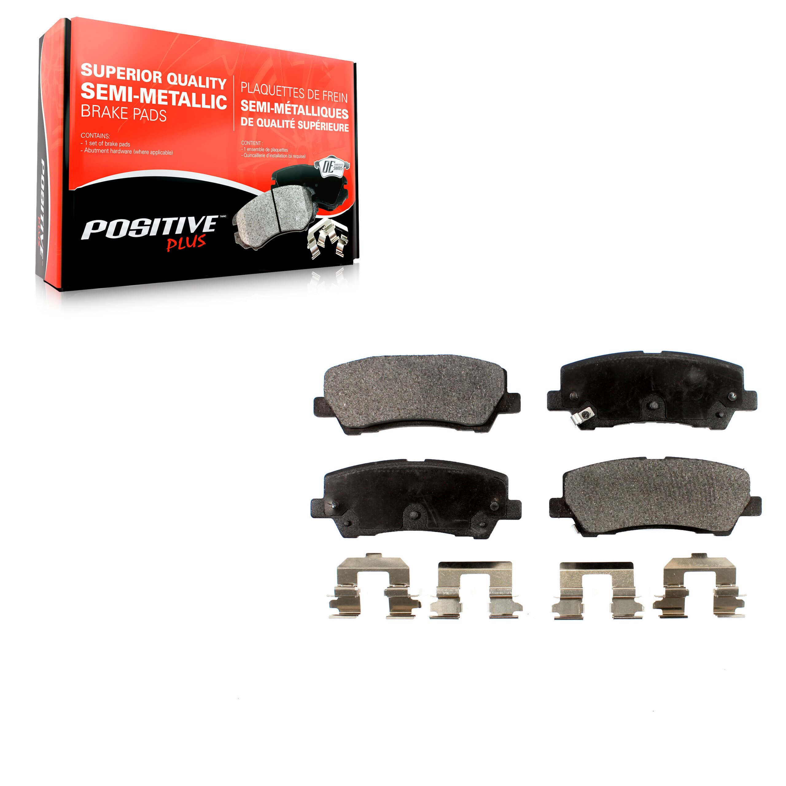 Positive Plus - PPF-D1793 - Rear Disc Brake Pad image 1