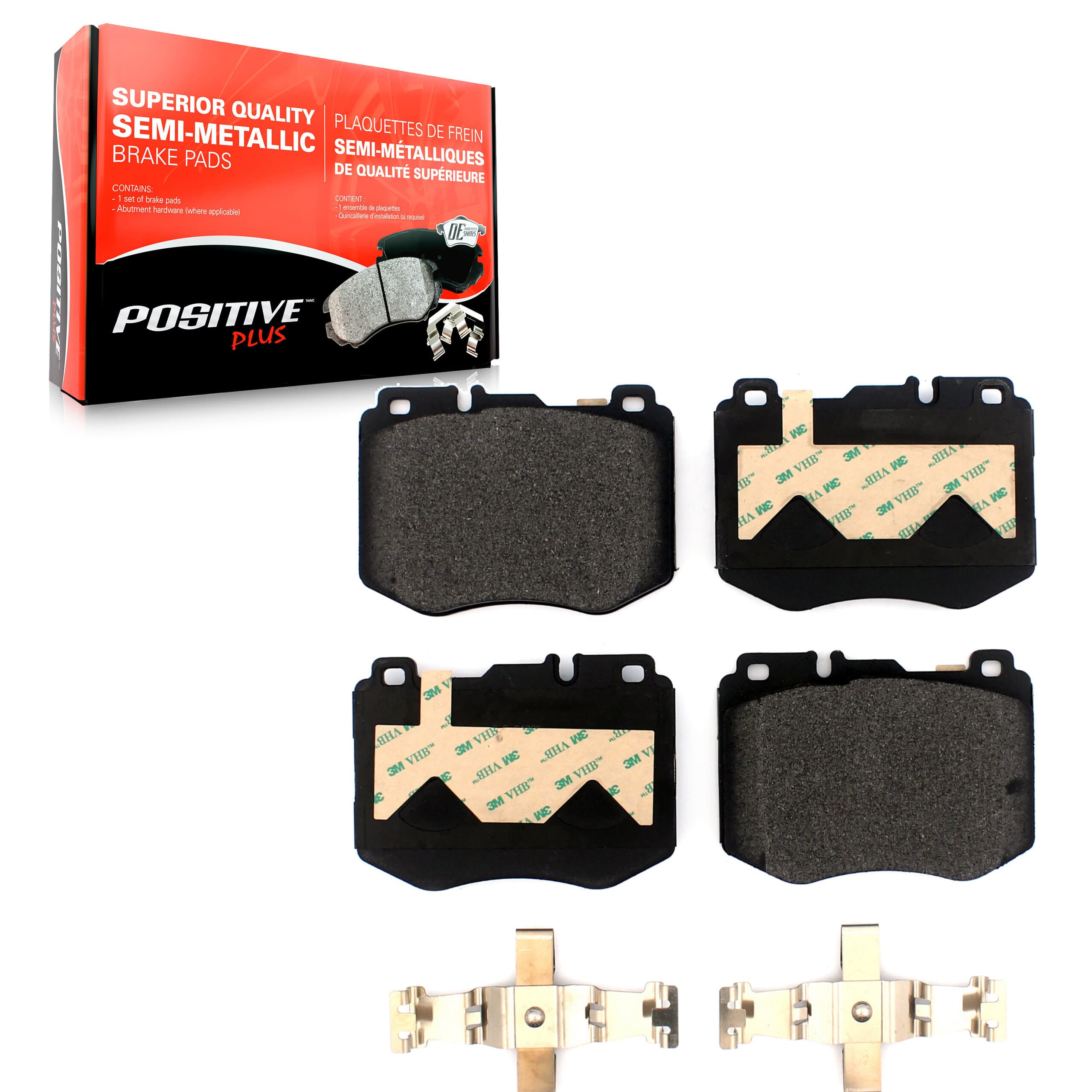Positive Plus - PPF-D1796 - Front Disc Brake Pad image 1