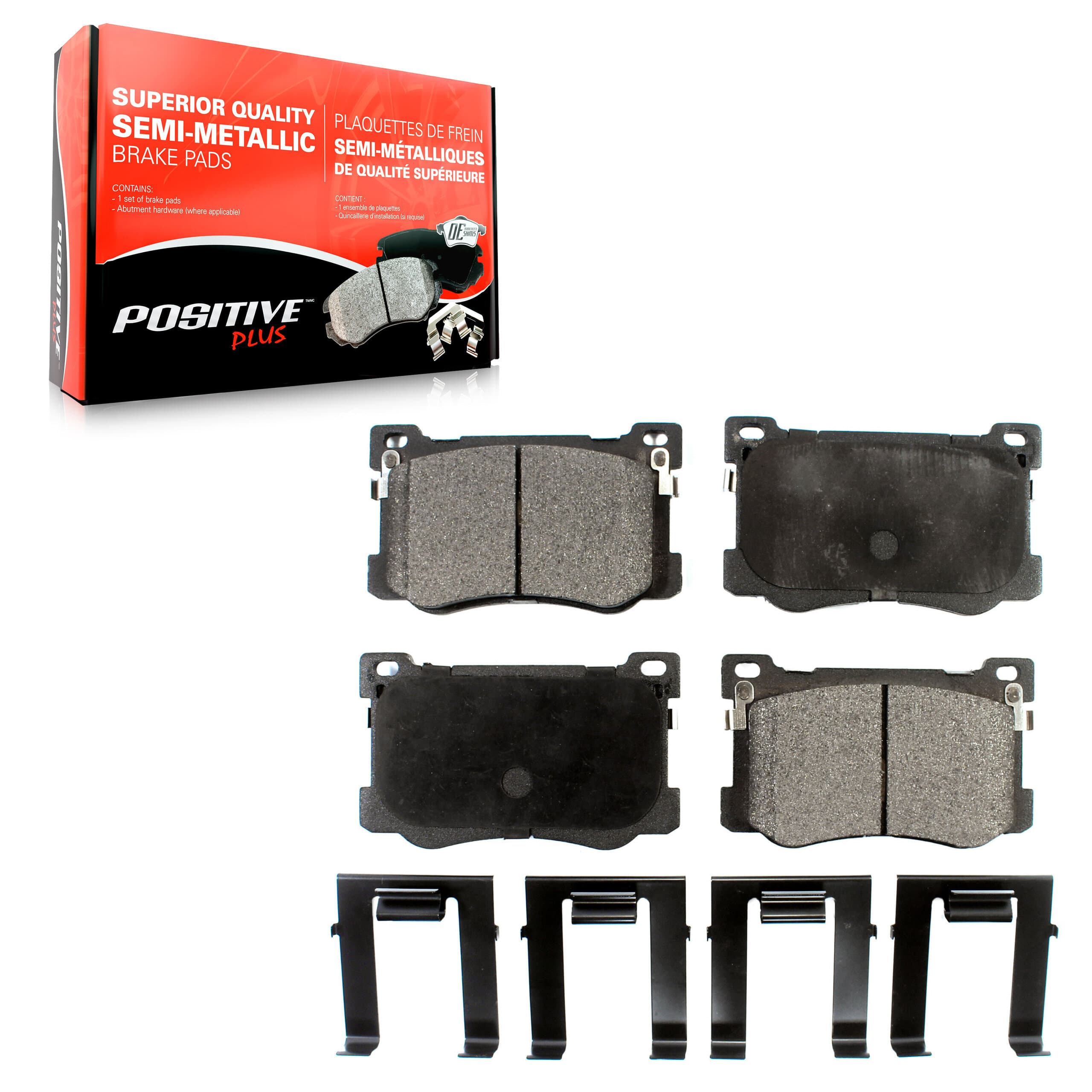 Positive Plus - PPF-D1799 - Front Disc Brake Pad image 1