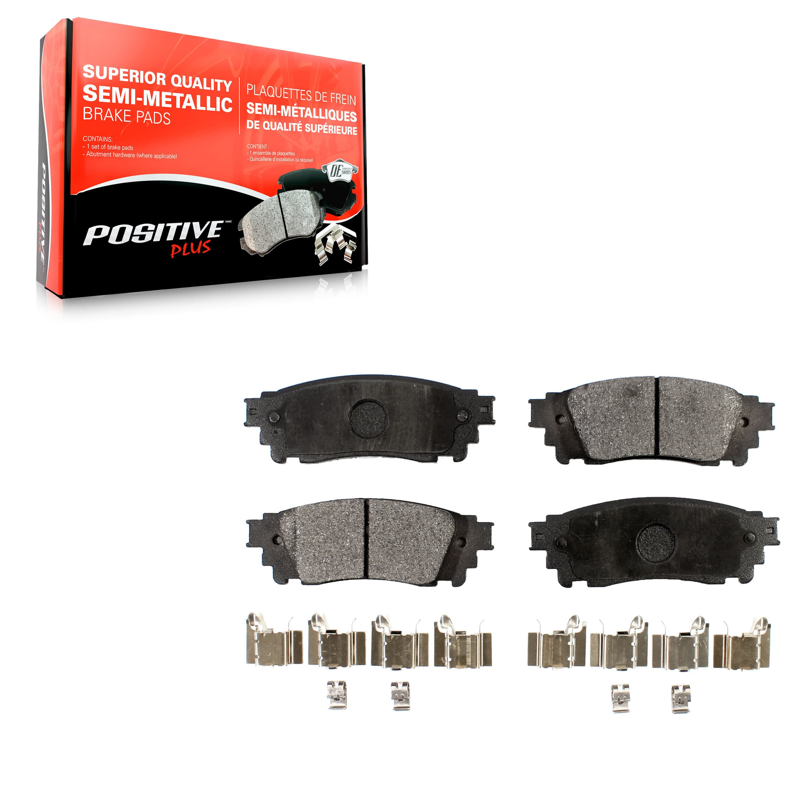 Positive Plus - PPF-D1805 - Rear Disc Brake Pad image 1