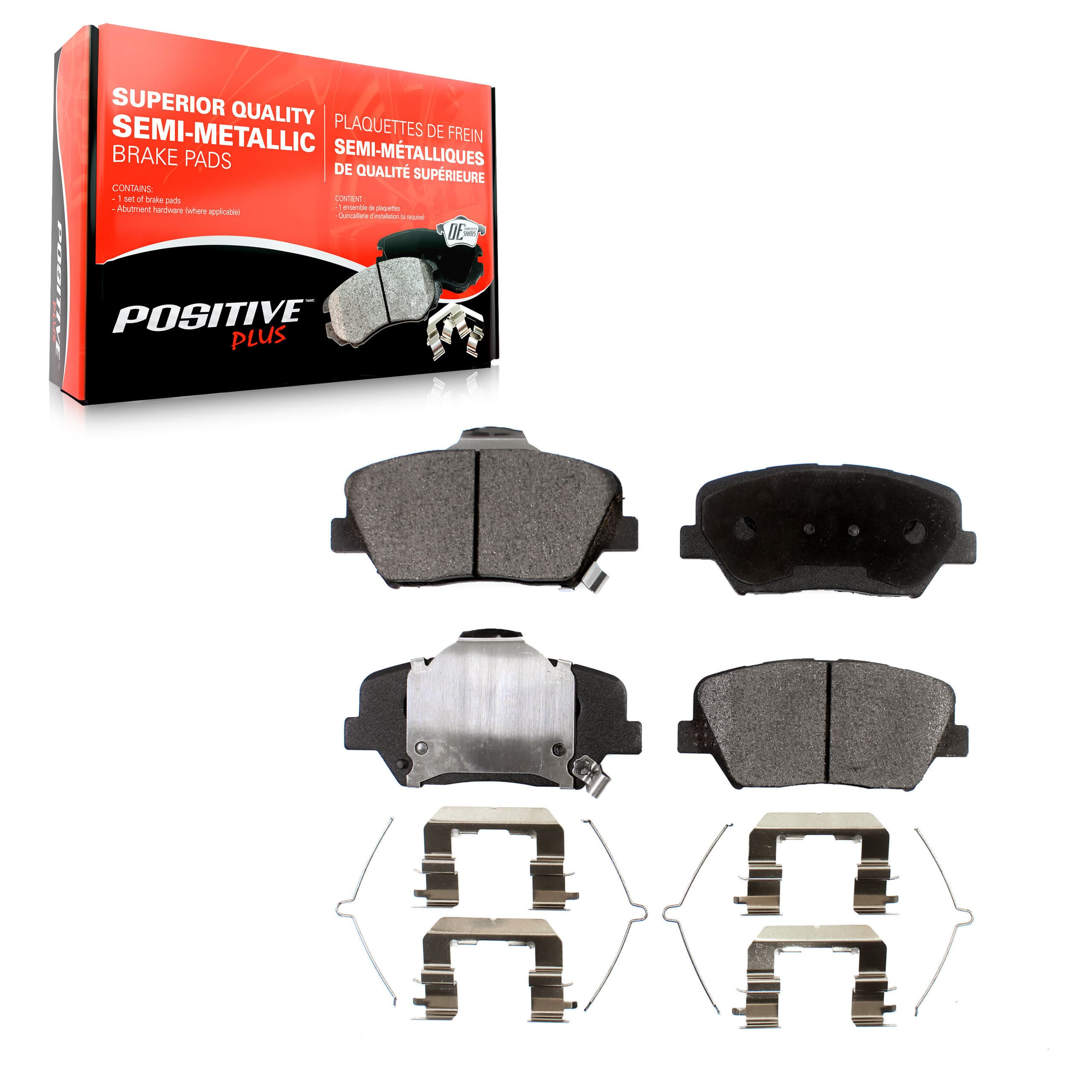 Positive Plus - PPF-D1815 - Front Disc Brake Pad image 1