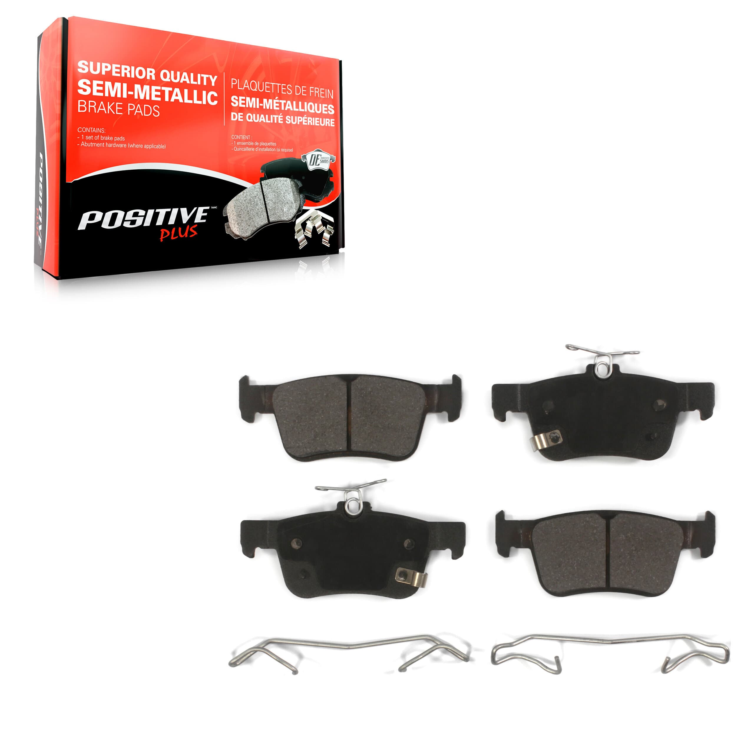 Positive Plus - PPF-D1878 - Rear Disc Brake Pad image 1