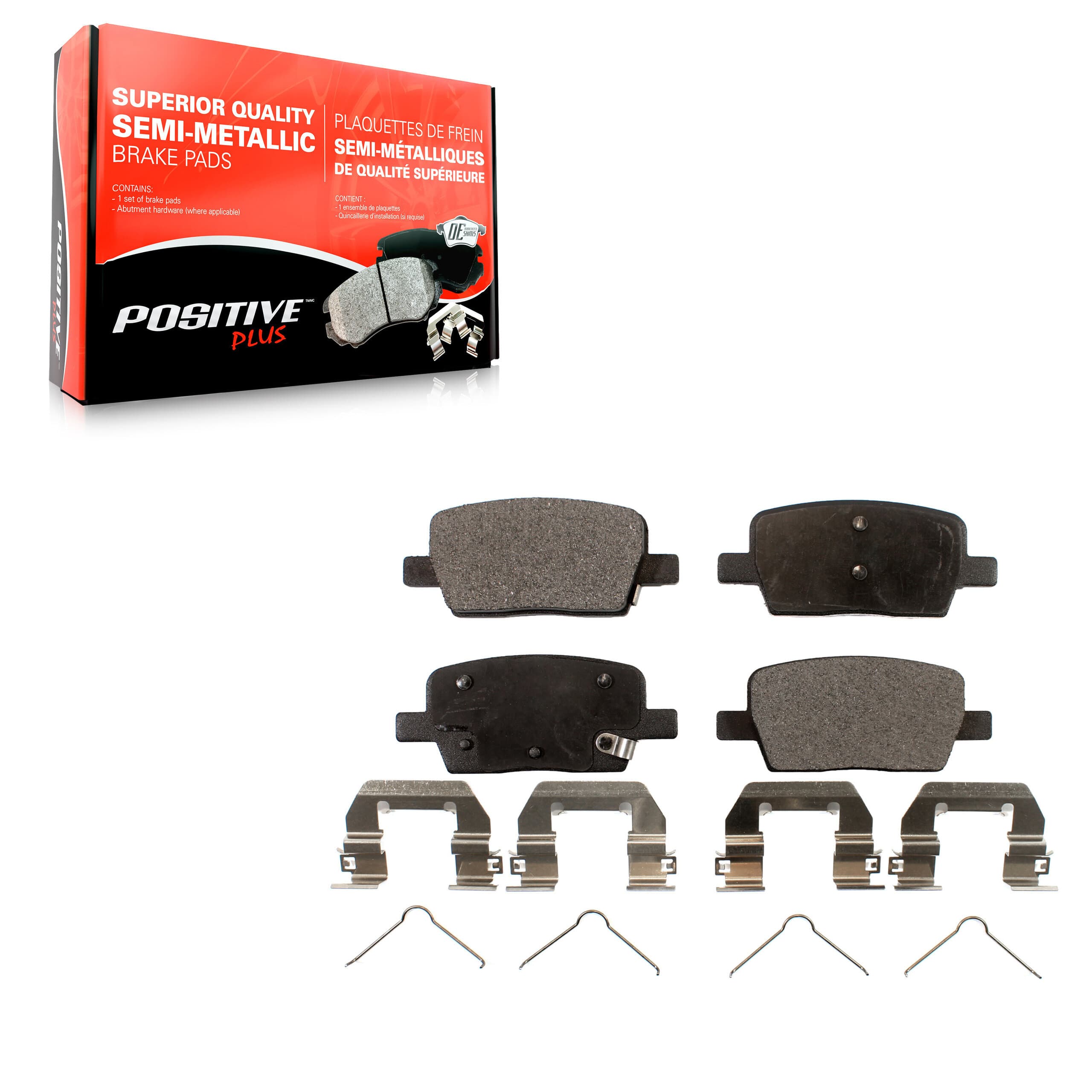 Positive Plus - PPF-D1914 - Rear Disc Brake Pad image 1