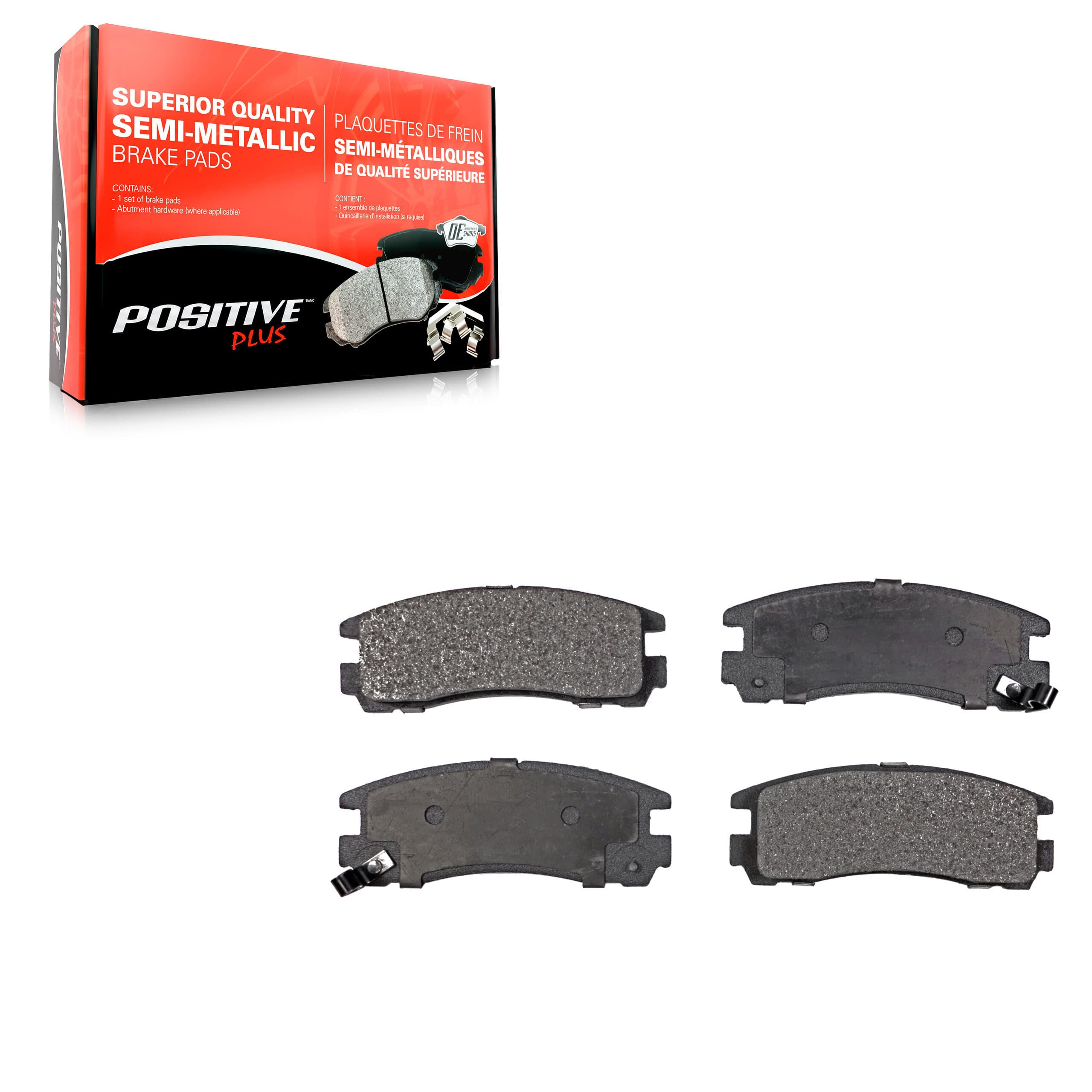 Positive Plus - PPF-D383 - Rear Disc Brake Pad image 1