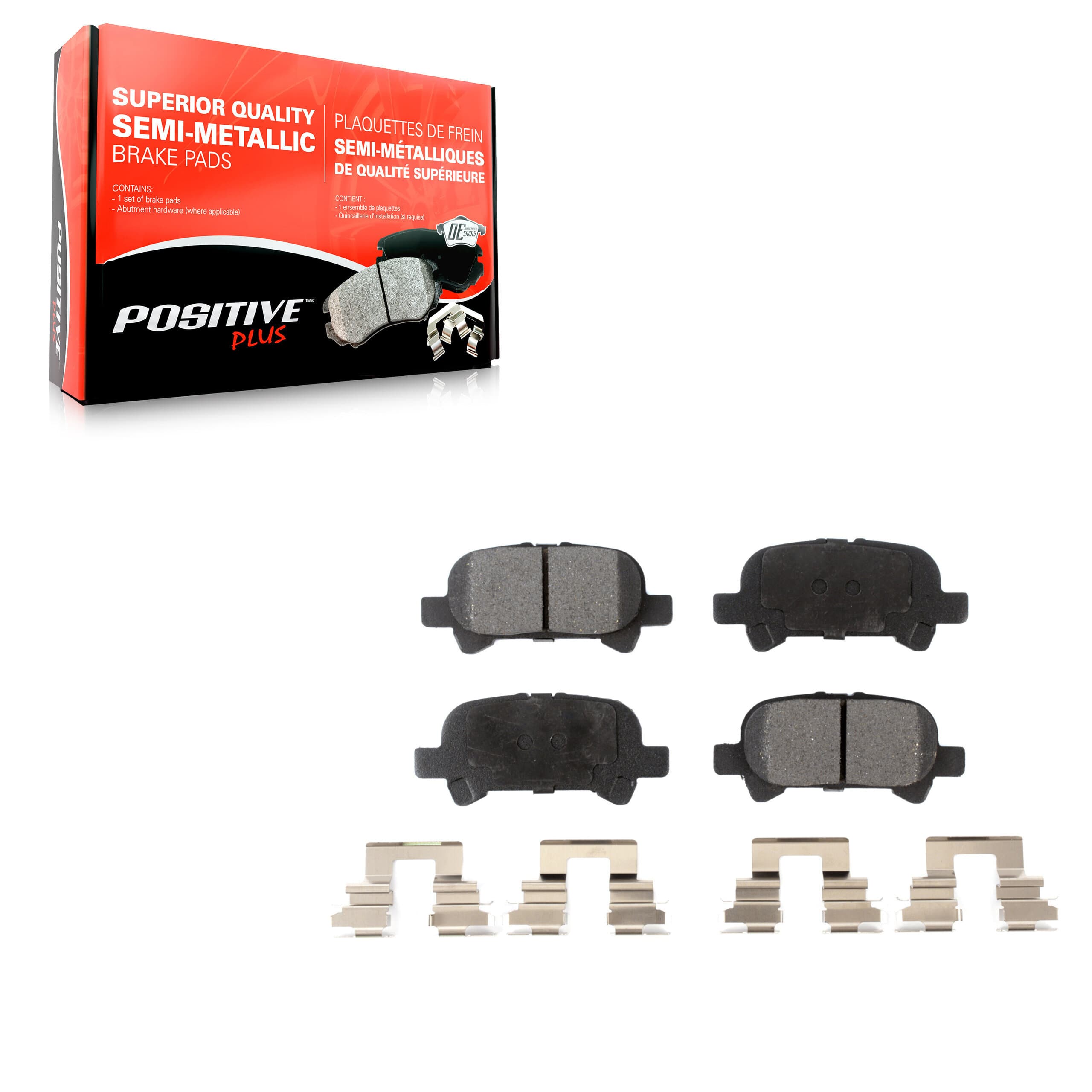 Positive Plus - PPF-D828 - Rear Disc Brake Pad image 1