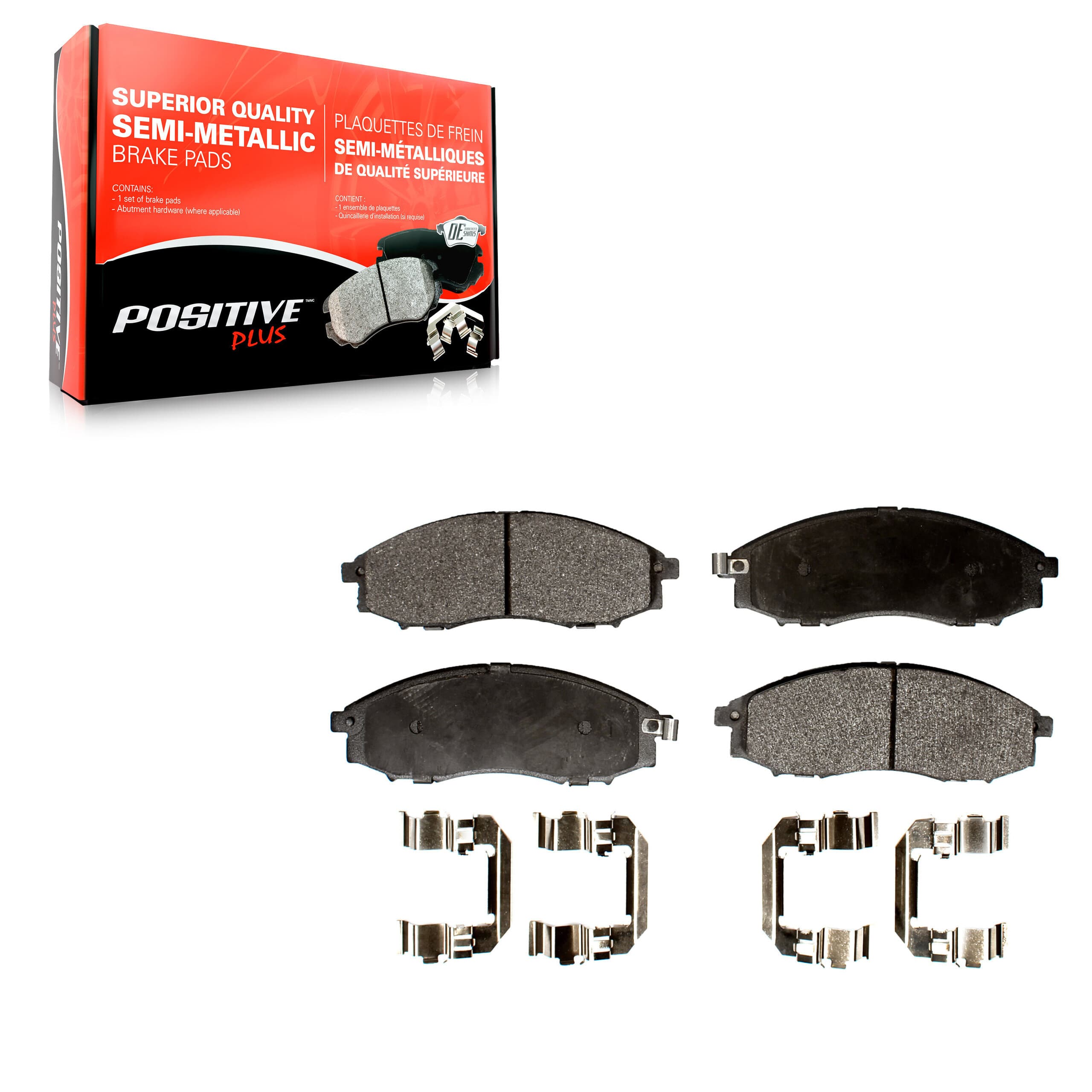 Positive Plus - PPF-D830 - Front Disc Brake Pad image 1