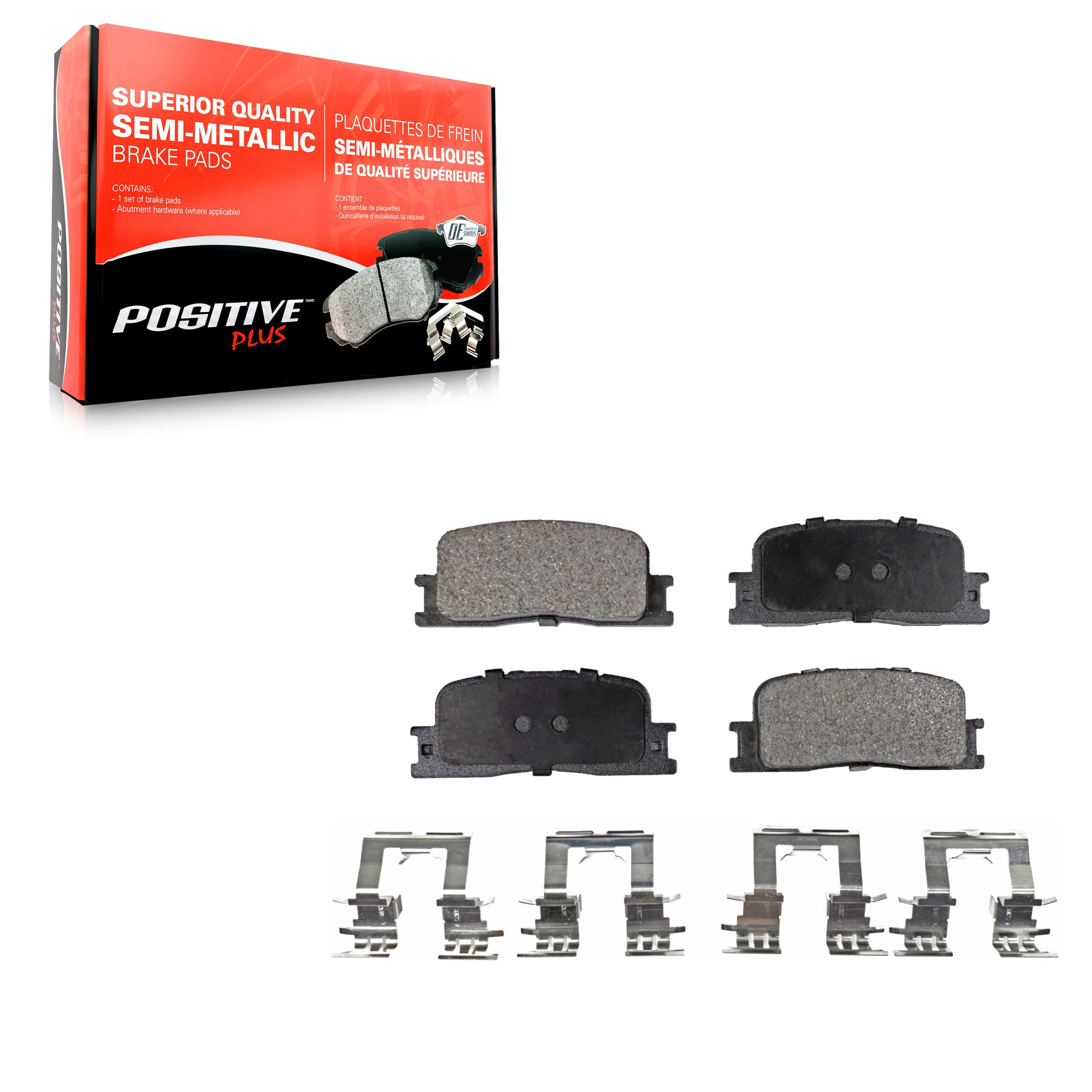 Positive Plus - PPF-D885 - Rear Disc Brake Pad image 1