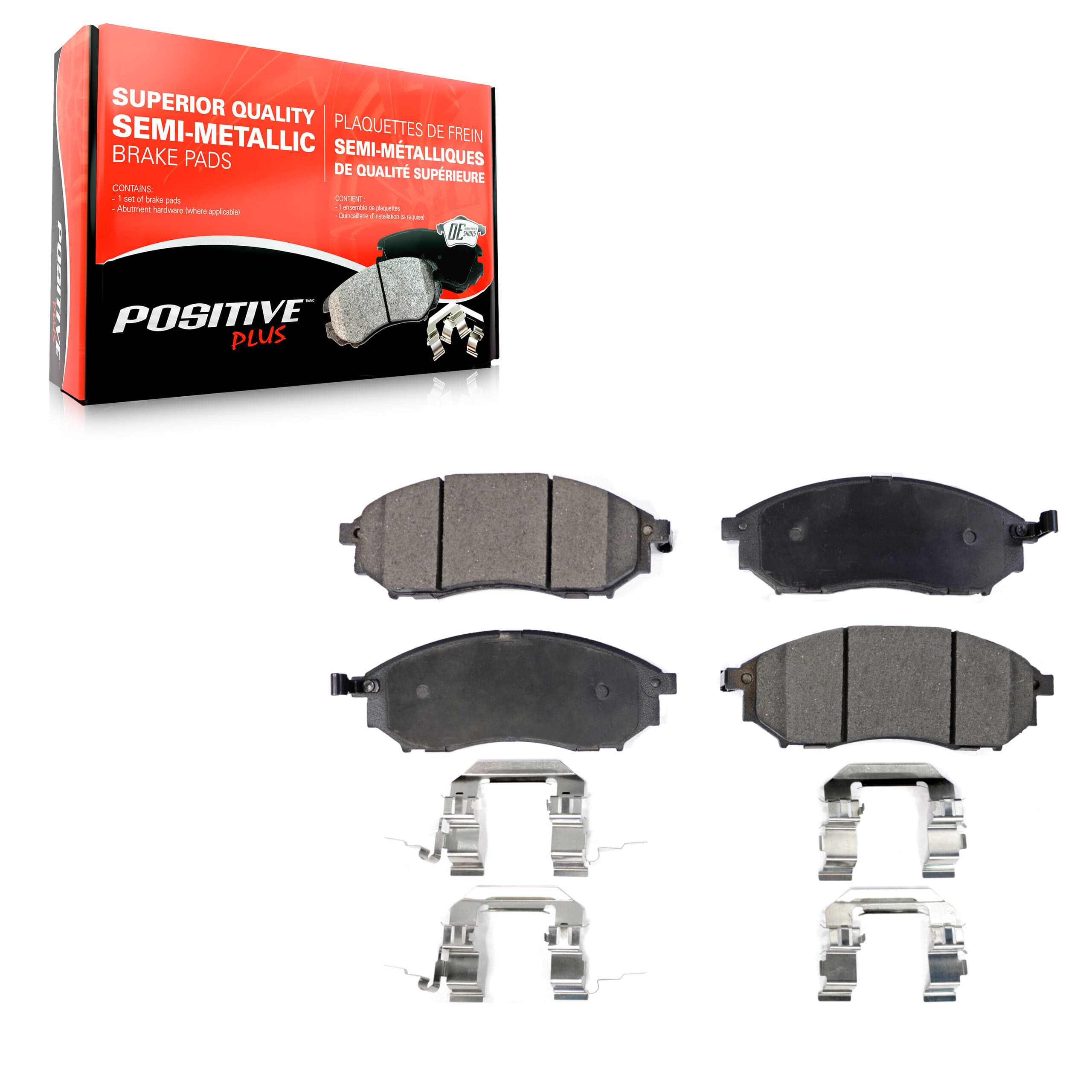 Positive Plus - PPF-D888 - Front Disc Brake Pad image 1