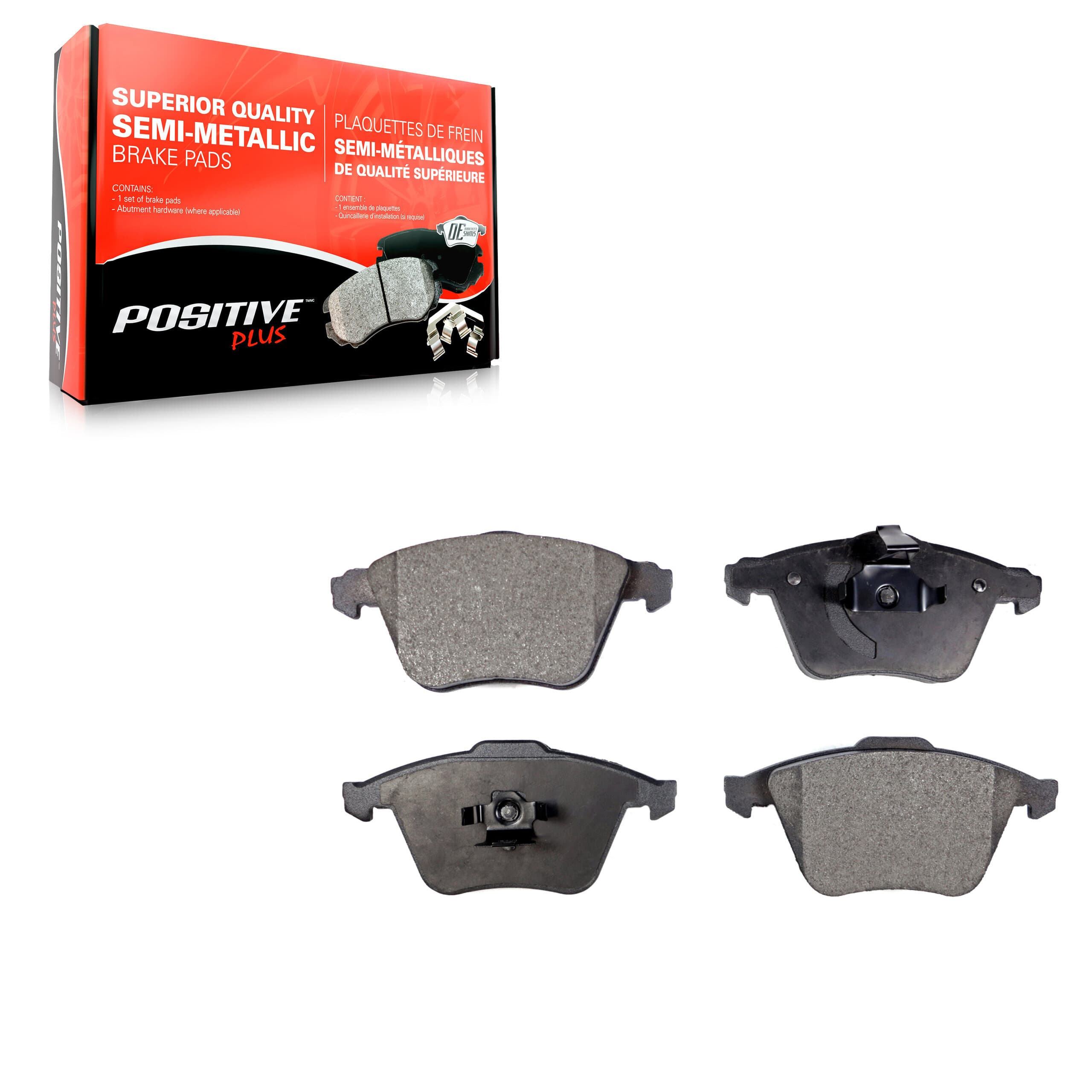 Positive Plus - PPF-D915A - Front Disc Brake Pad image 1