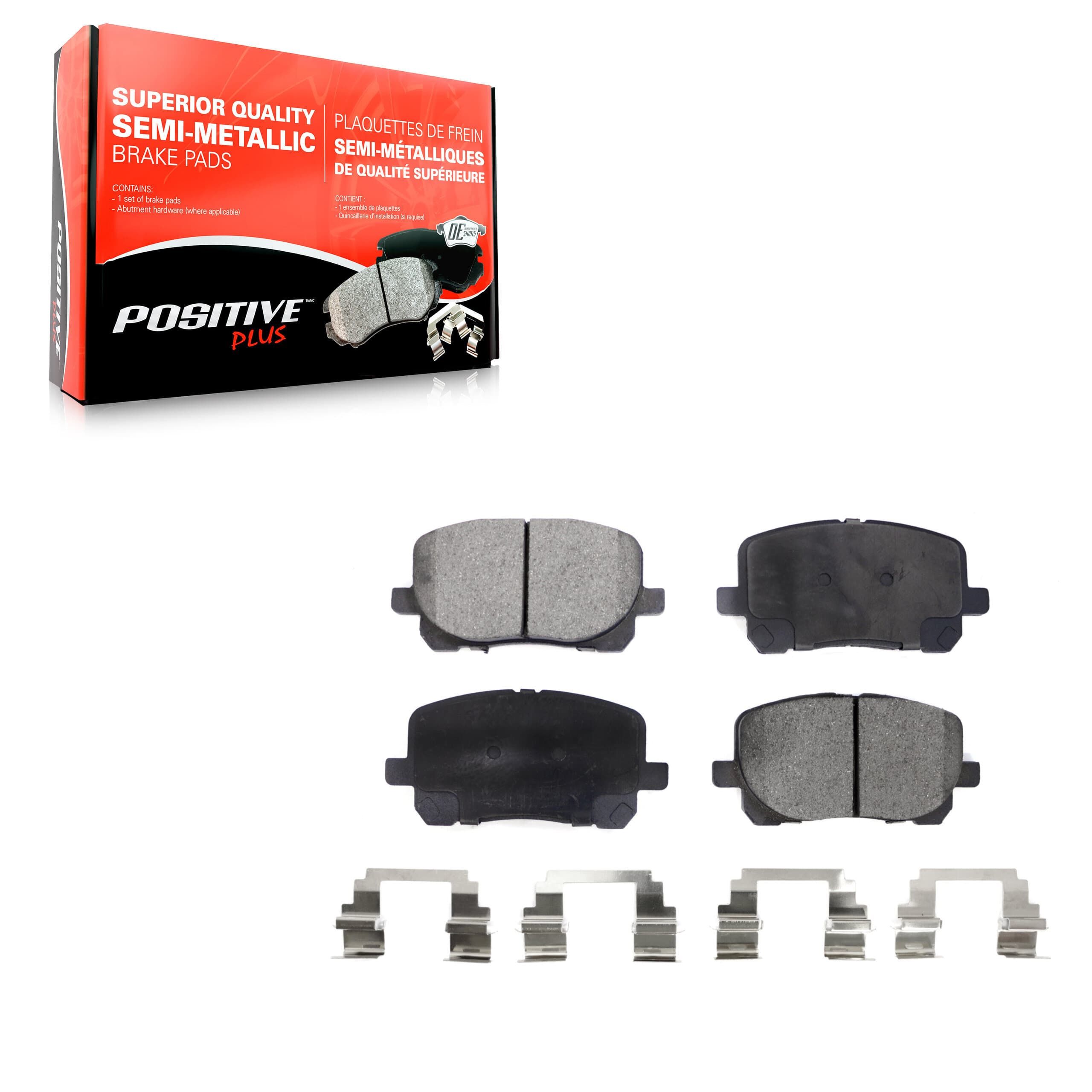 Positive Plus - PPF-D923 - Front Disc Brake Pad image 1