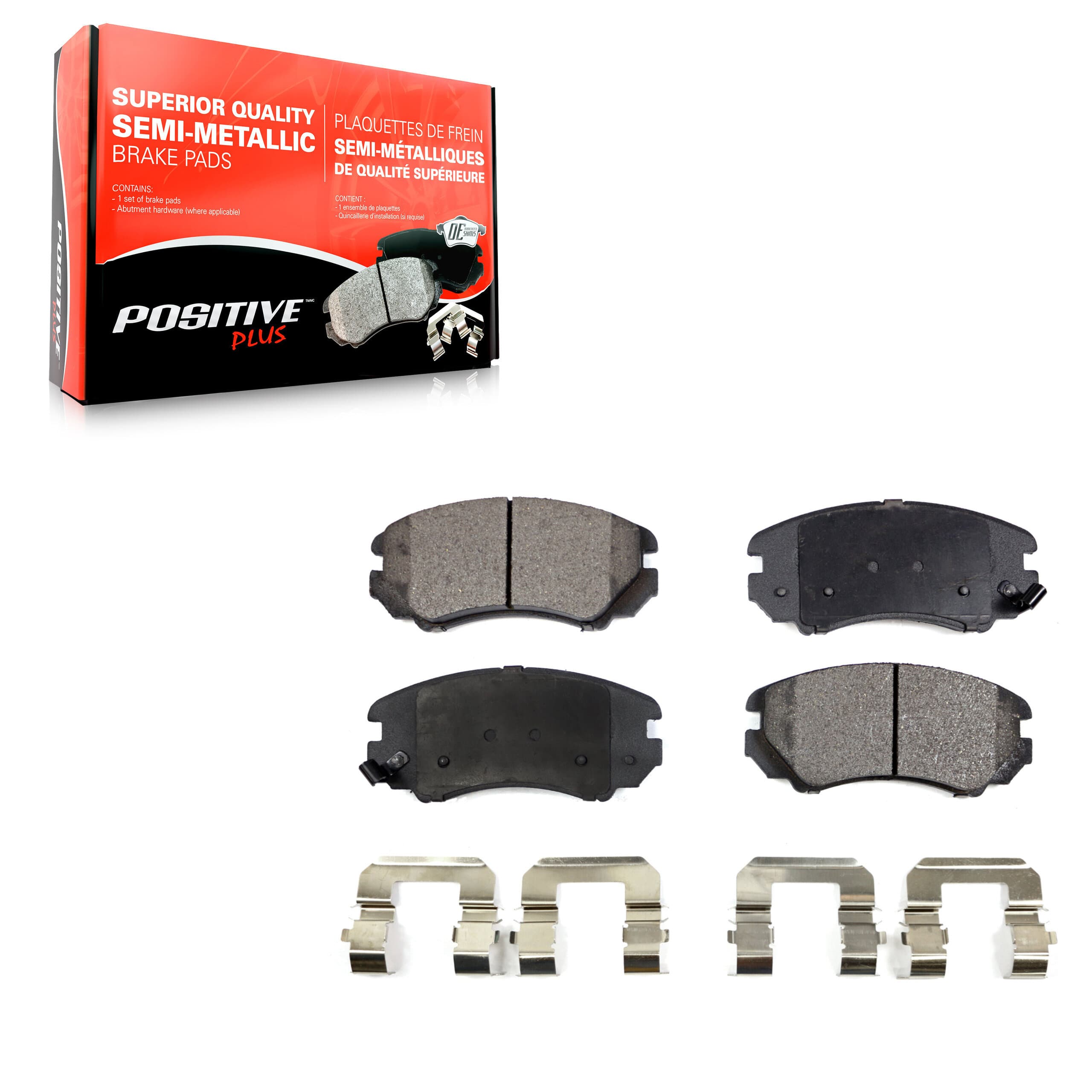 Positive Plus - PPF-D924 - Front Disc Brake Pad image 1