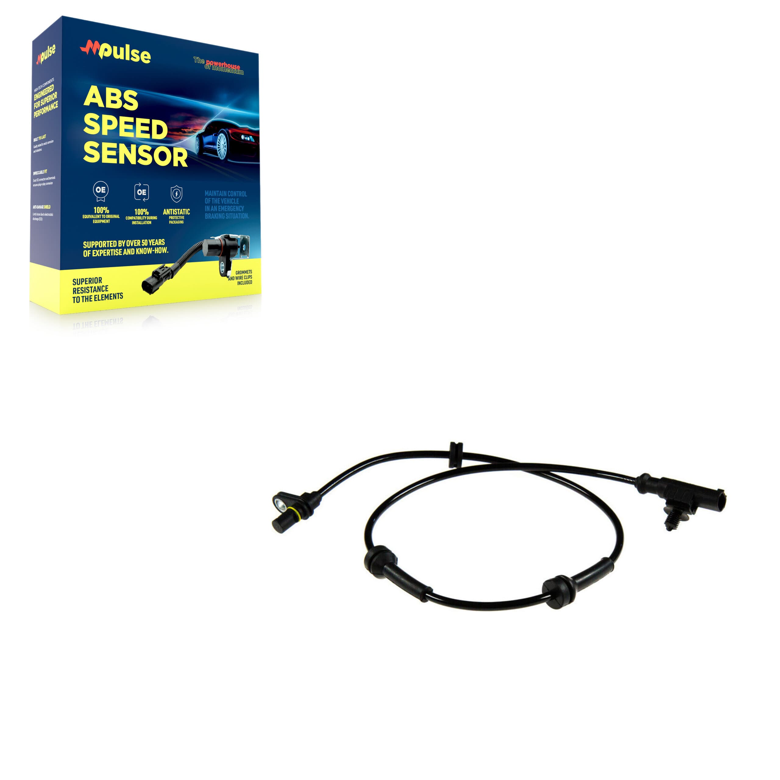 Mpulse - SEN-2ABS0728 - Rear Left ABS Wheel Speed Sensor image 1