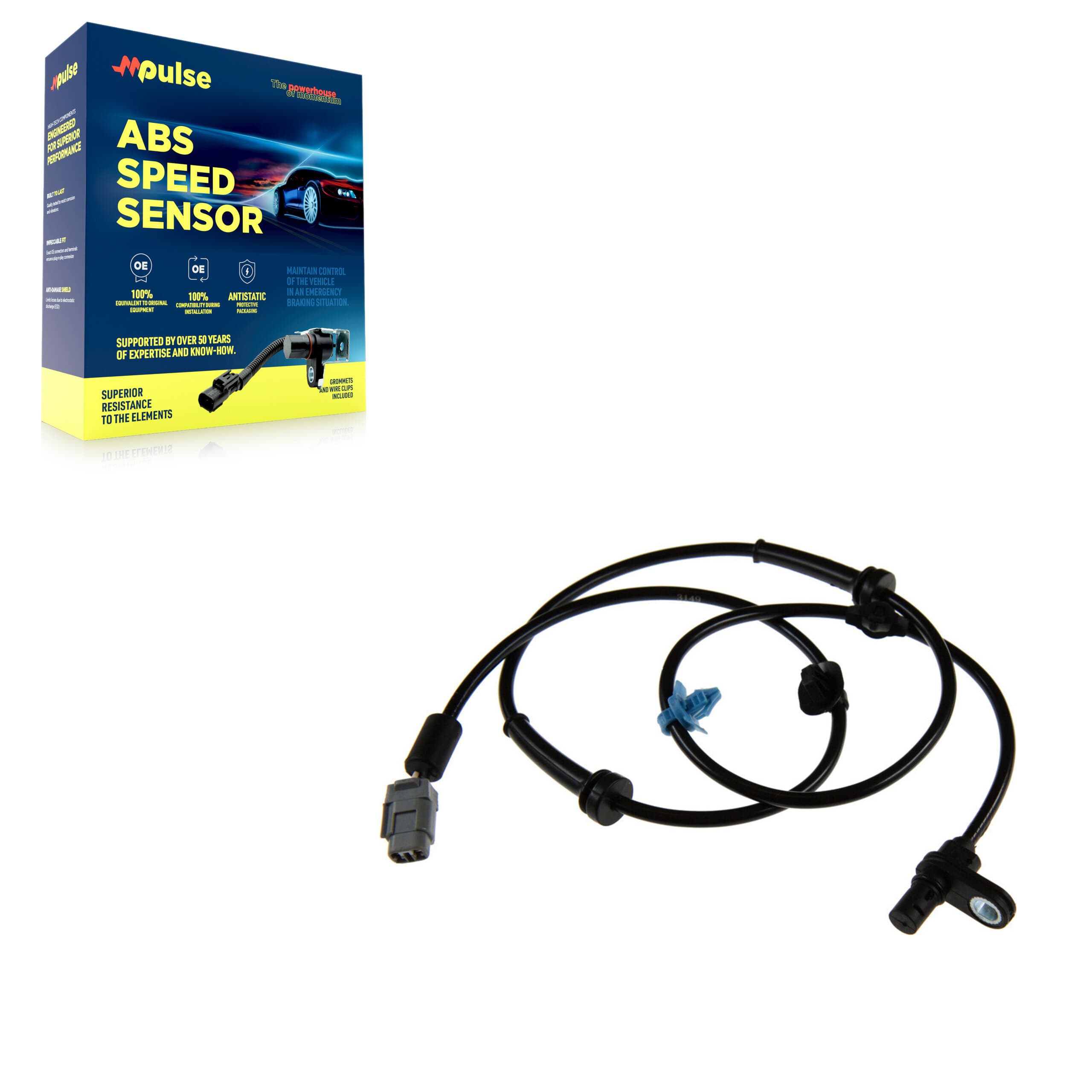 Mpulse - SEN-2ABS0741 - Rear Left ABS Wheel Speed Sensor image 1