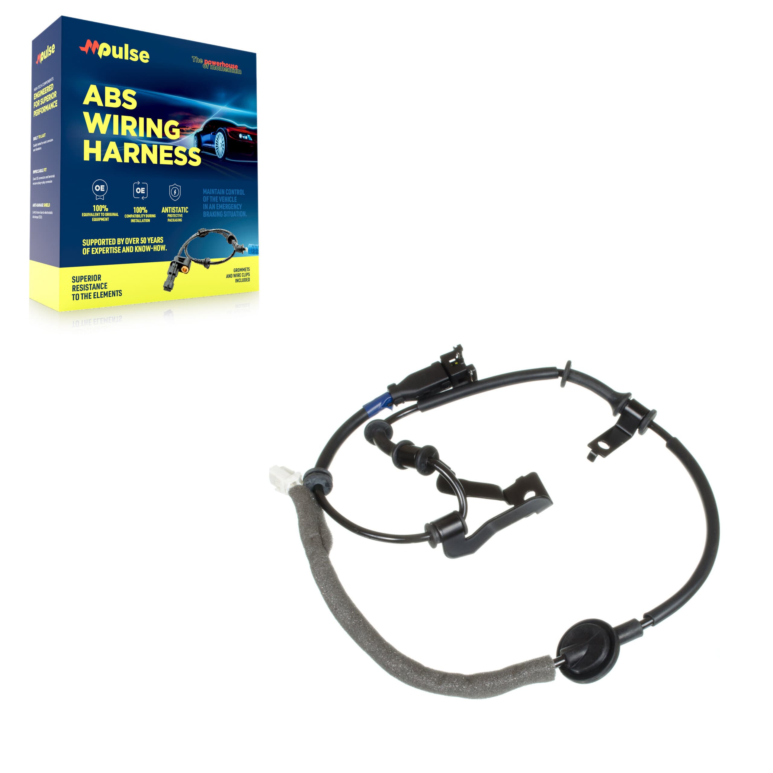 Mpulse - SEN-2ABS0798 - Rear Left ABS Wheel Speed Sensor Wiring Harness image 1