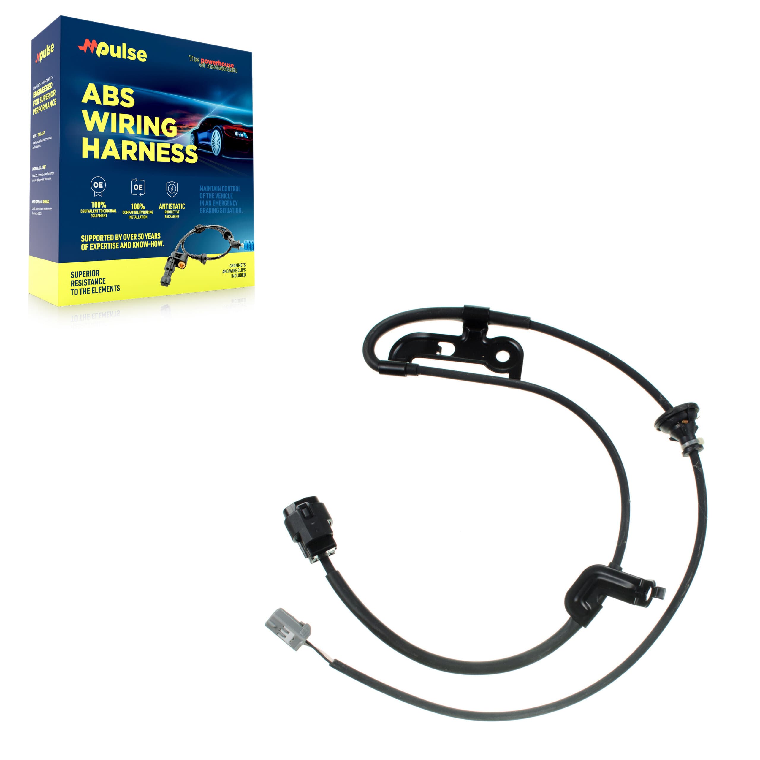 Mpulse - SEN-2ABS0939 - Rear Left ABS Wheel Speed Sensor Wiring Harness image 1