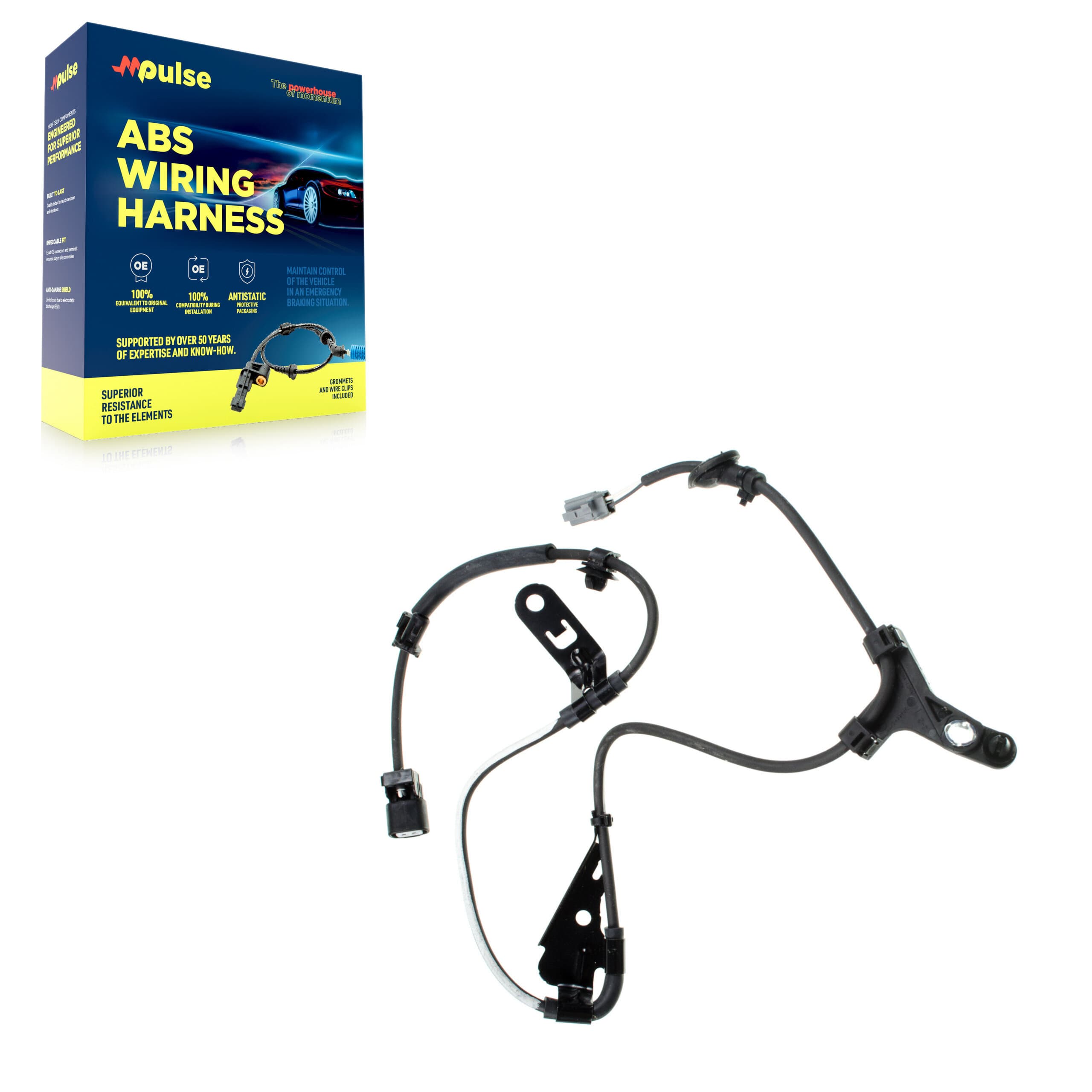 Mpulse - SEN-2ABS1342 - Rear Left ABS Wheel Speed Sensor Wiring Harness image 1