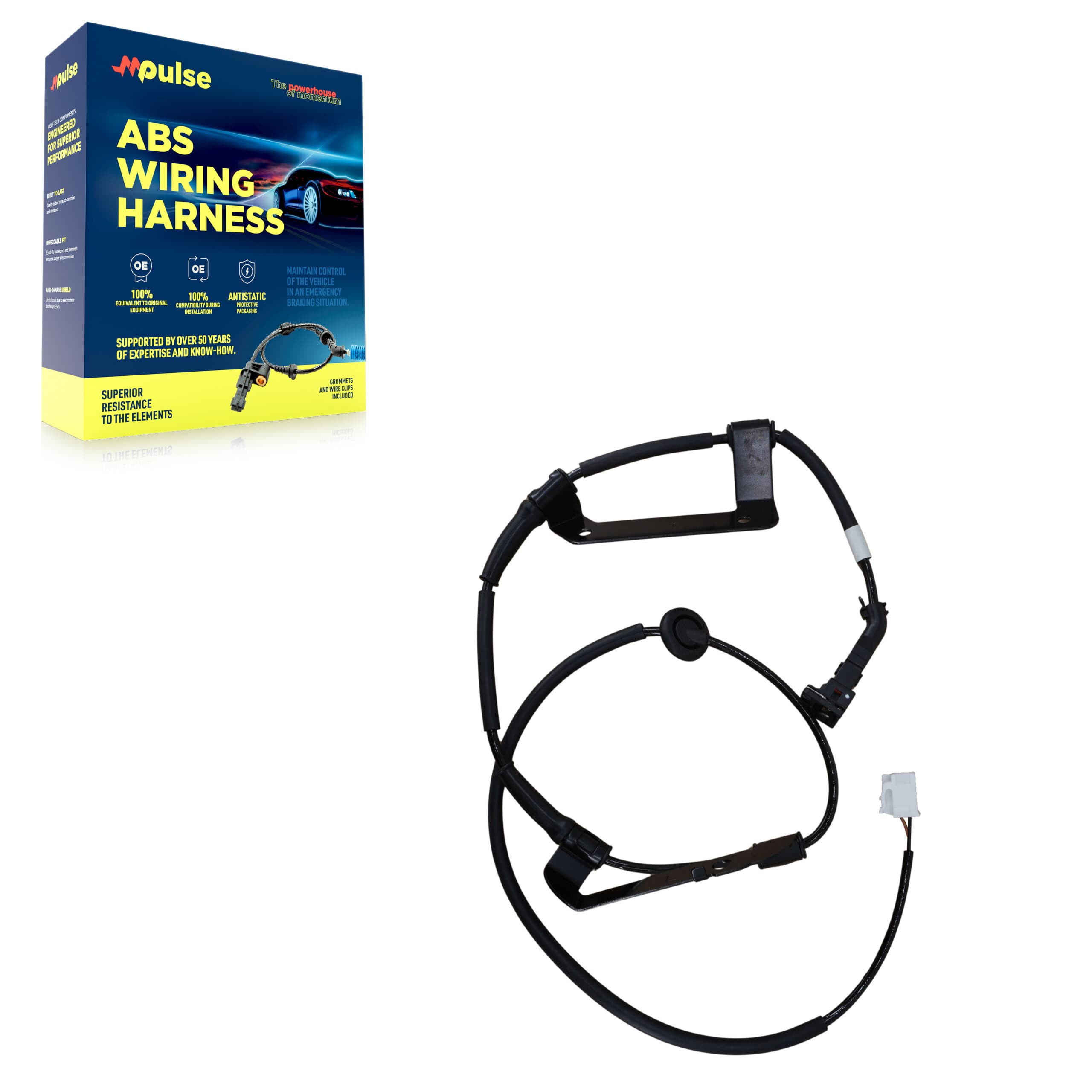 Mpulse - SEN-2ABS2447 - Rear Left ABS Wheel Speed Sensor Wiring Harness image 1