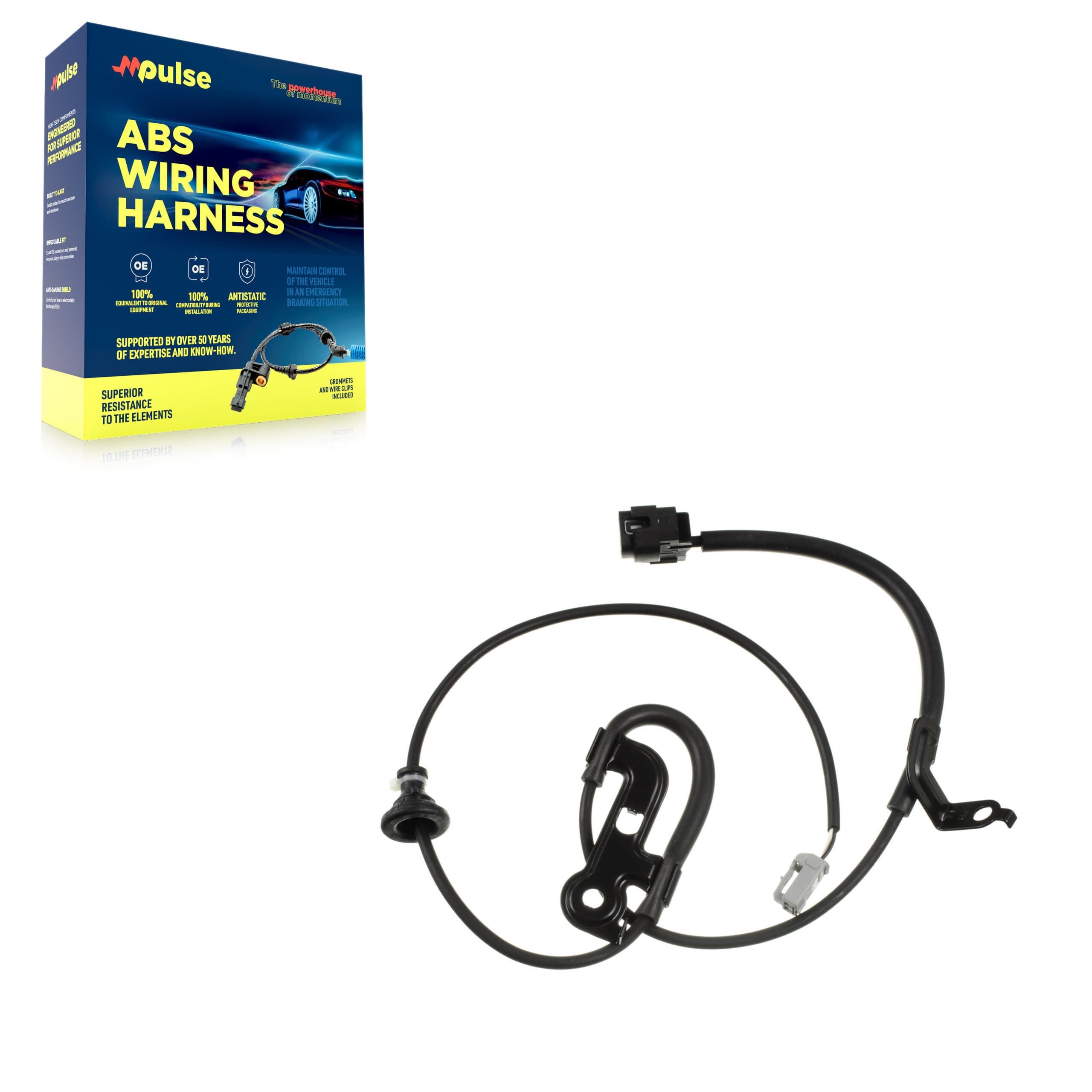 Mpulse - SEN-2ABS2492 - Rear Right ABS Wheel Speed Sensor Wiring Harness image 1