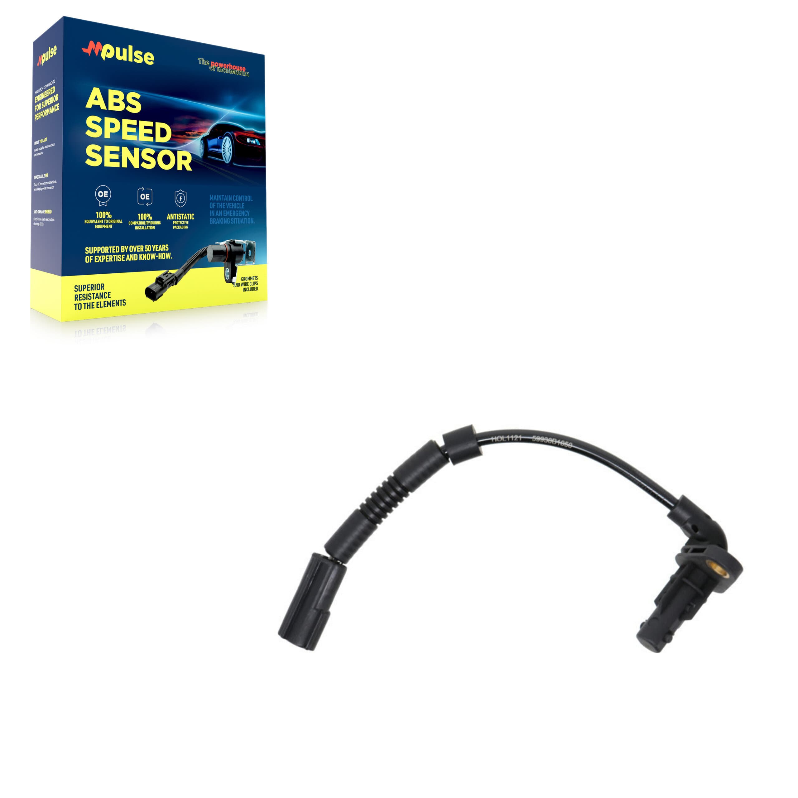 Mpulse - SEN-2ABS3076 - Rear Right ABS Wheel Speed Sensor image 1